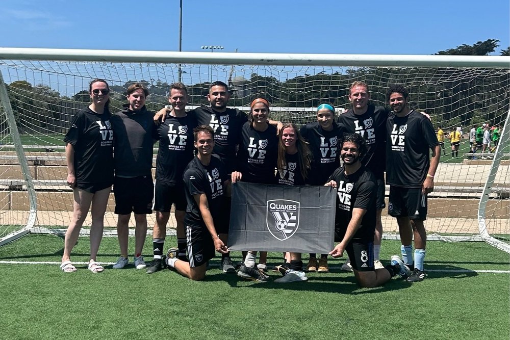 The Quakes Team at the Corporate Cup