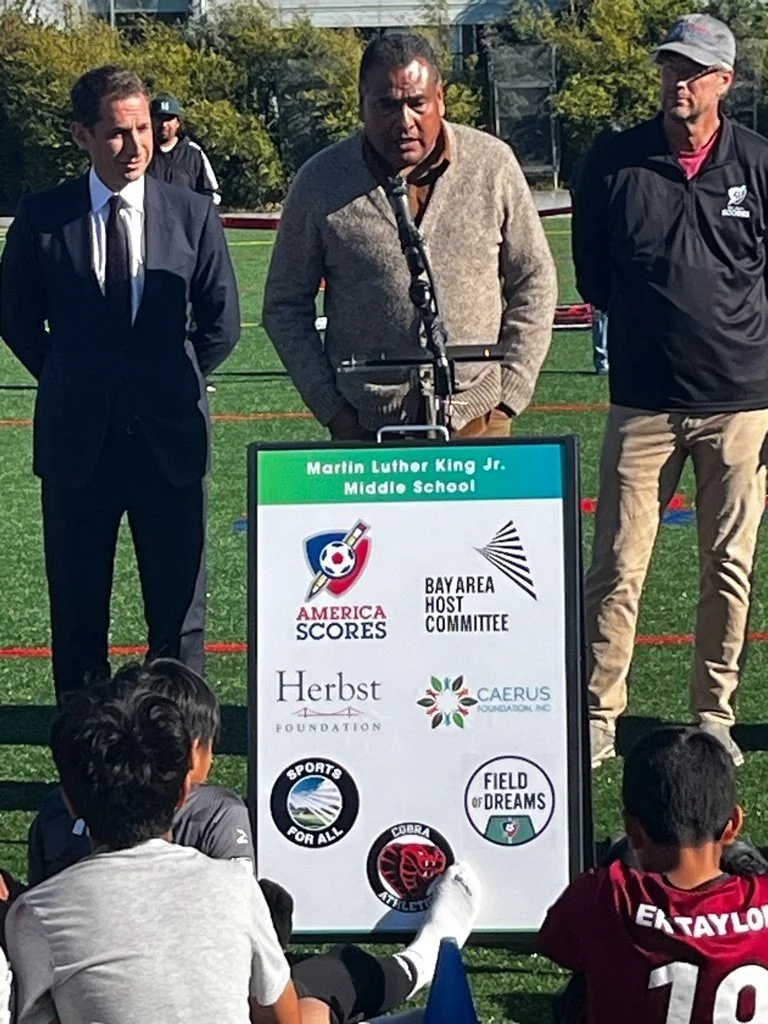 Mayor Lurie, Cesar Flores, Colin Schmidt