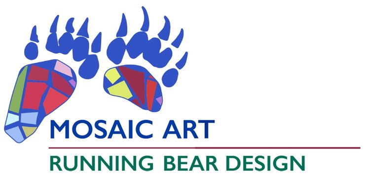 Running Bear Design-Mosaic Art