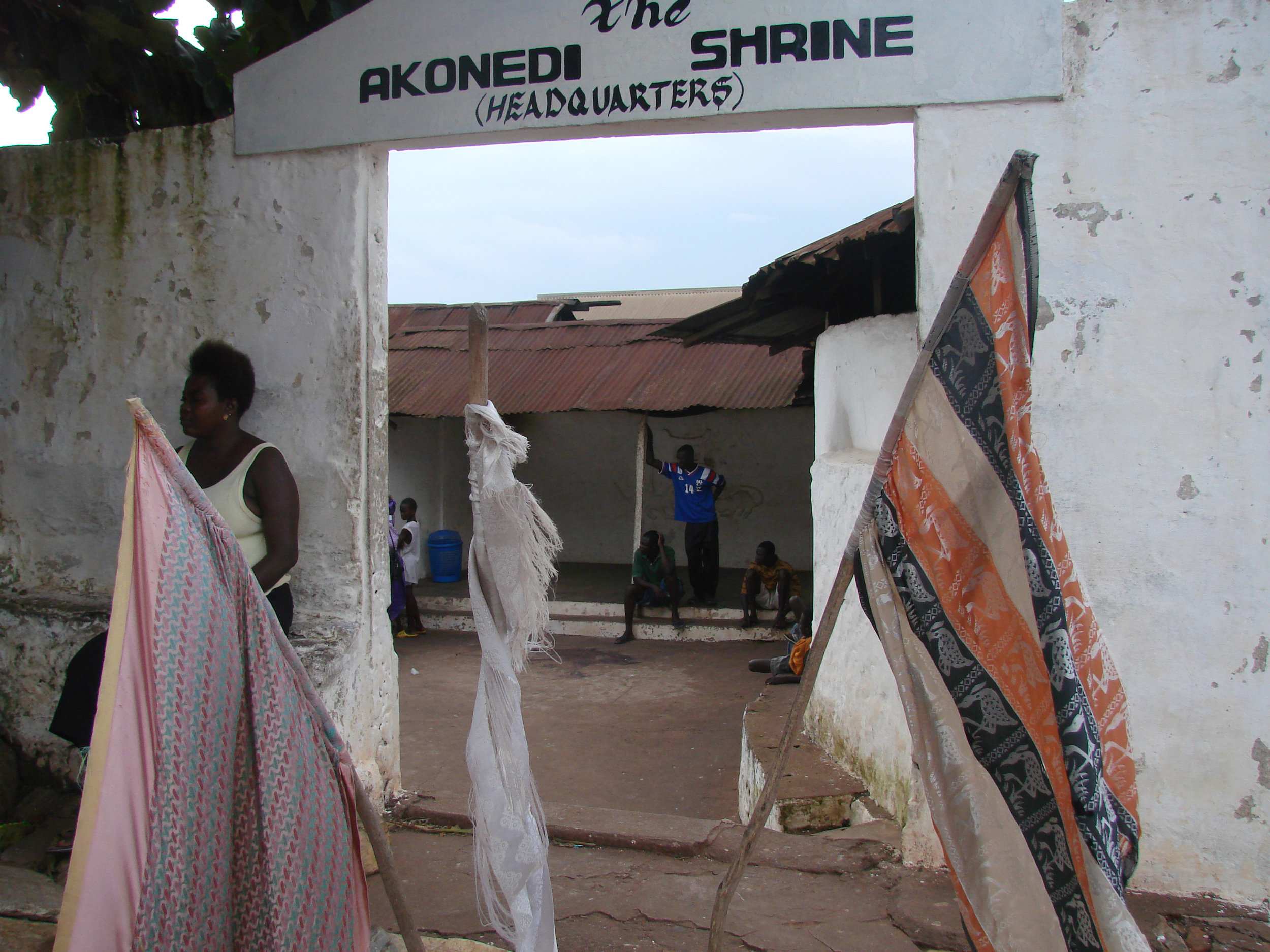 At the Akonedi Shrine in Ghana's Eastern Region