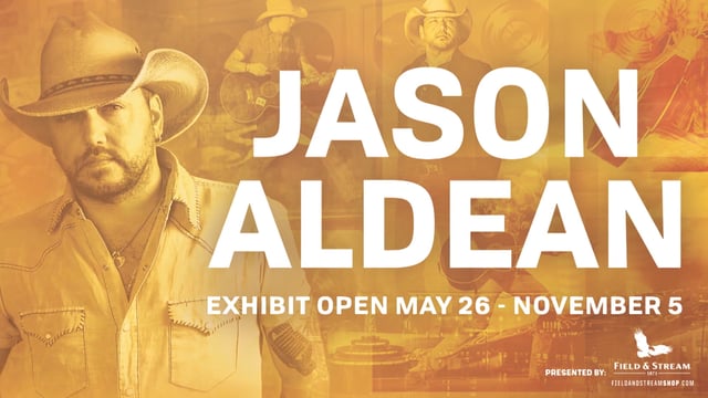 2017 - Jason Aldean, Country Music Hall of Fame Exhibit Opening