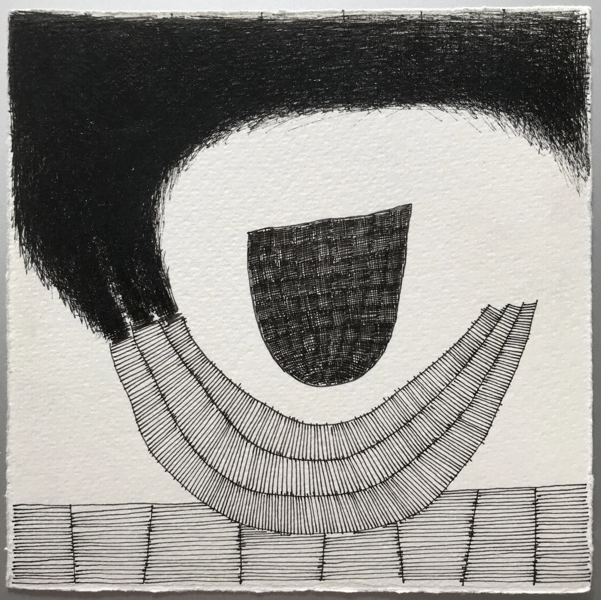 Pen & Ink on Fabriano