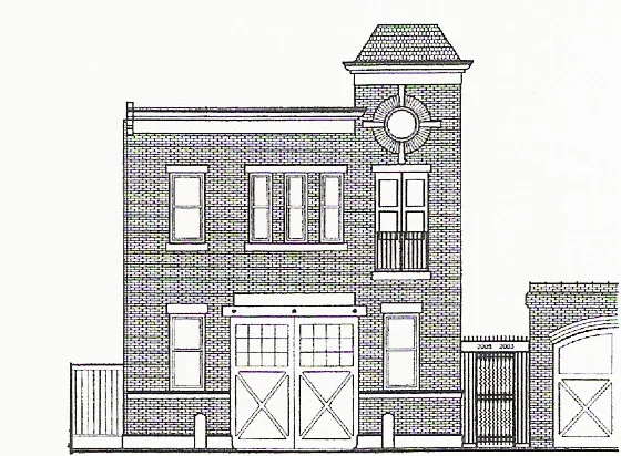 Restoration of Historic Carriage House, Cambridge Street, Philadelphia
