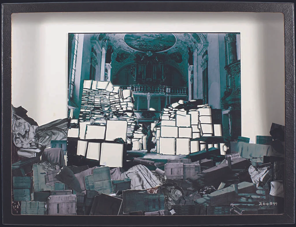 Heide Fasnacht, Collecting Point, Ellingen, 2010