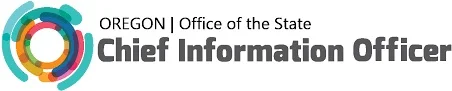 Logo for the Oregon, Office of the State, Chief Information Officer.