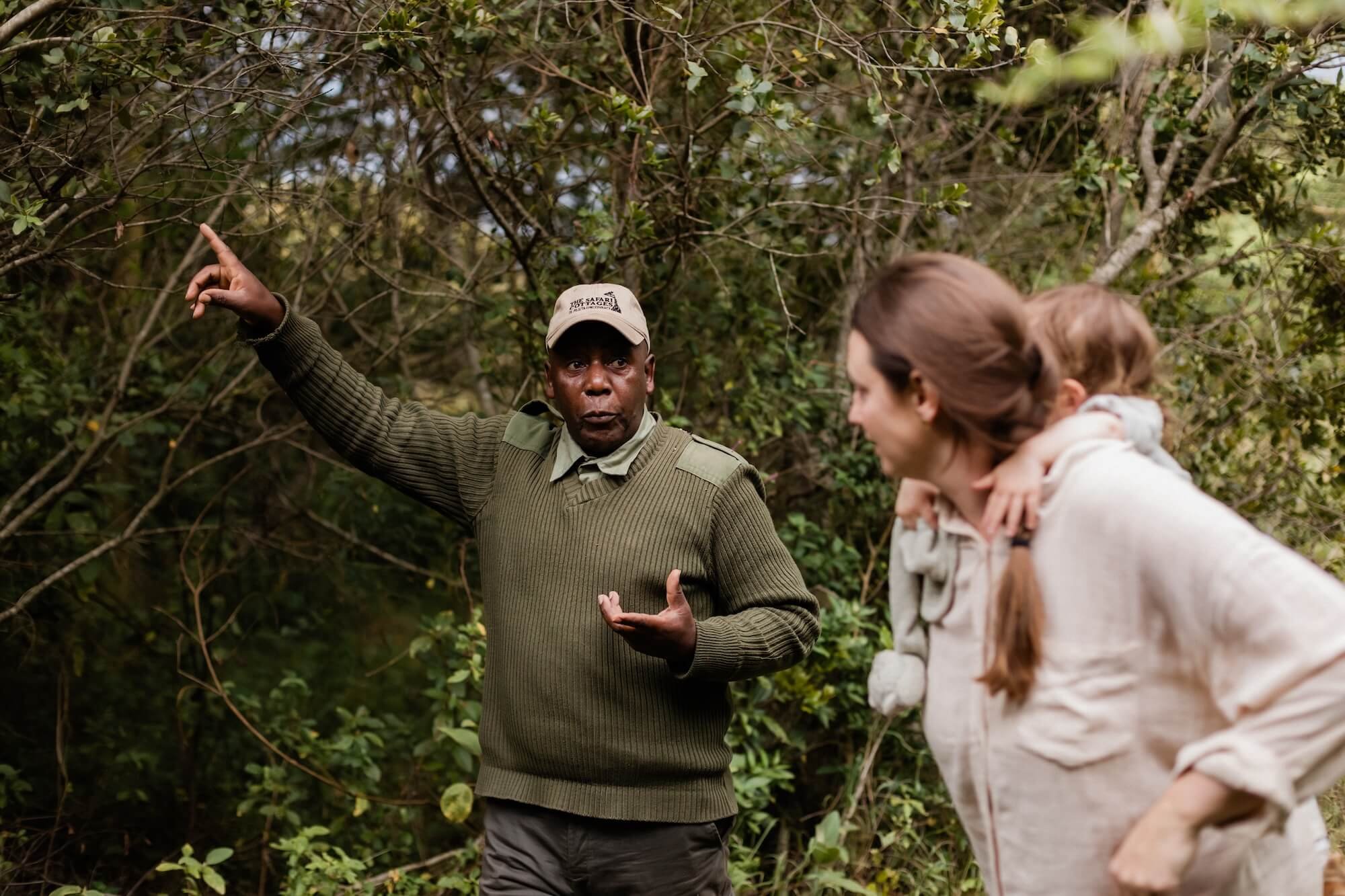 Walking safari - private family safari at The Safari Cottages, Ol Pejeta