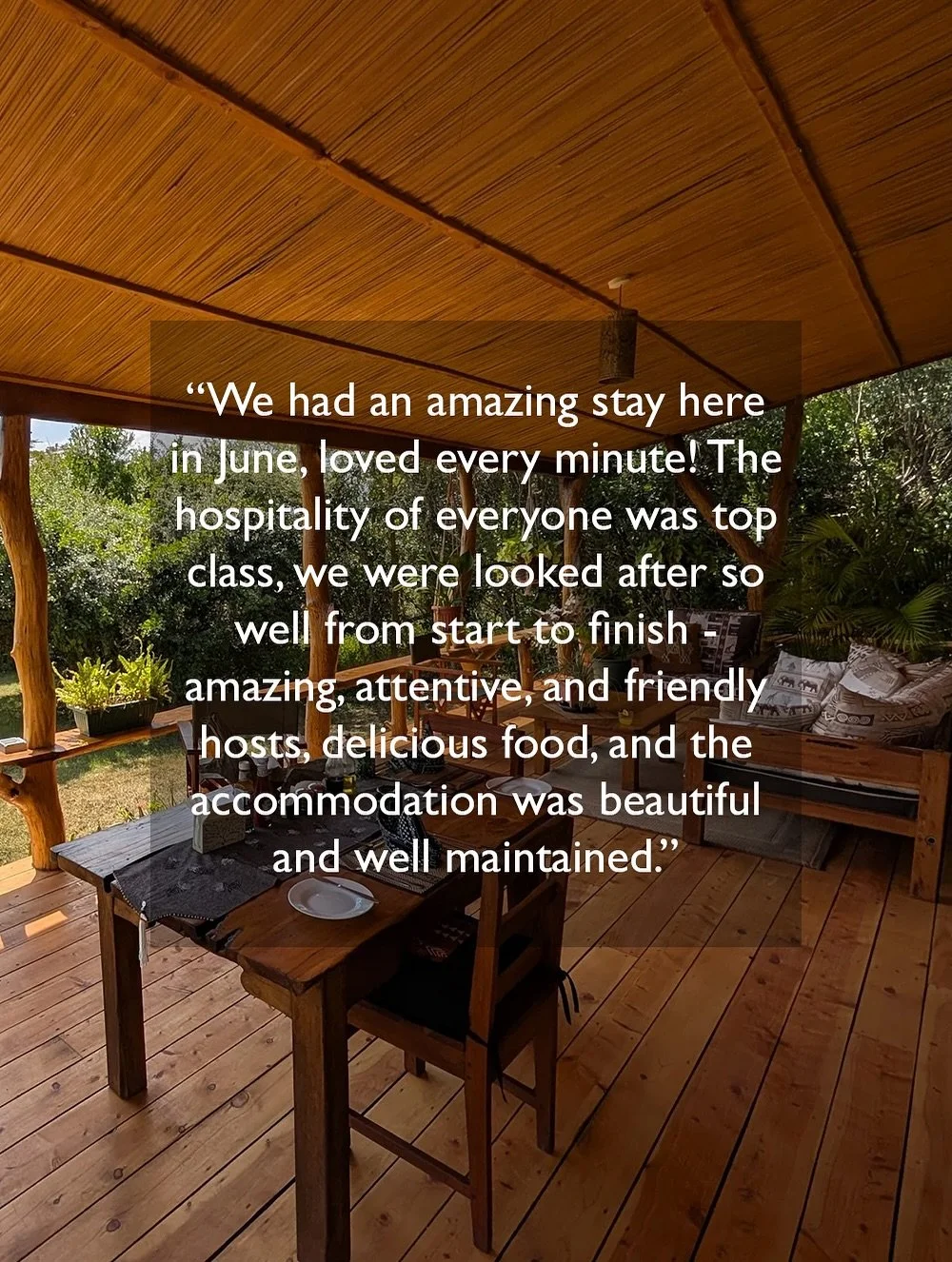 Here&rsquo;s what you&rsquo;ve been saying about us recently 🙏🏻

.
#kenyasafari #olpejeta #welcomehome #thesafaricottages