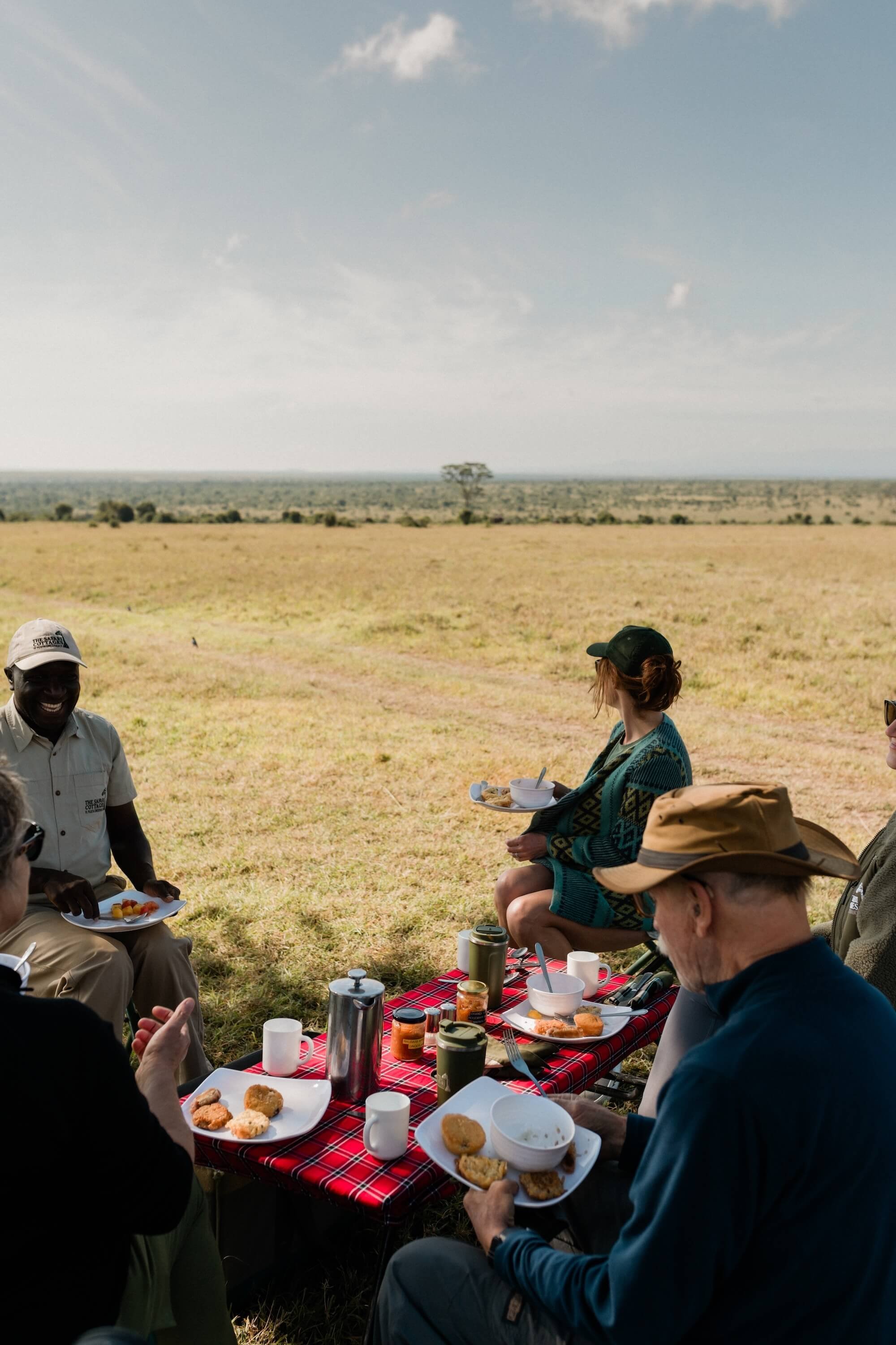 Bush picnic on a private Kenya safari holiday