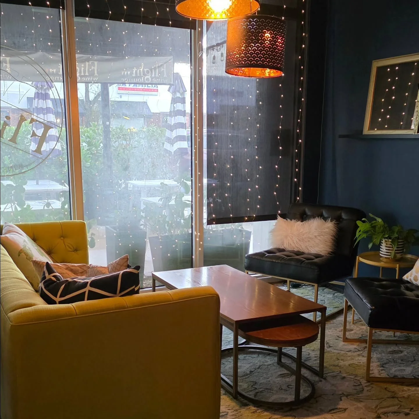 Such a cozy place to be on a rainy day! We have lots of wine and cheese to suit the mood.

See you soon!