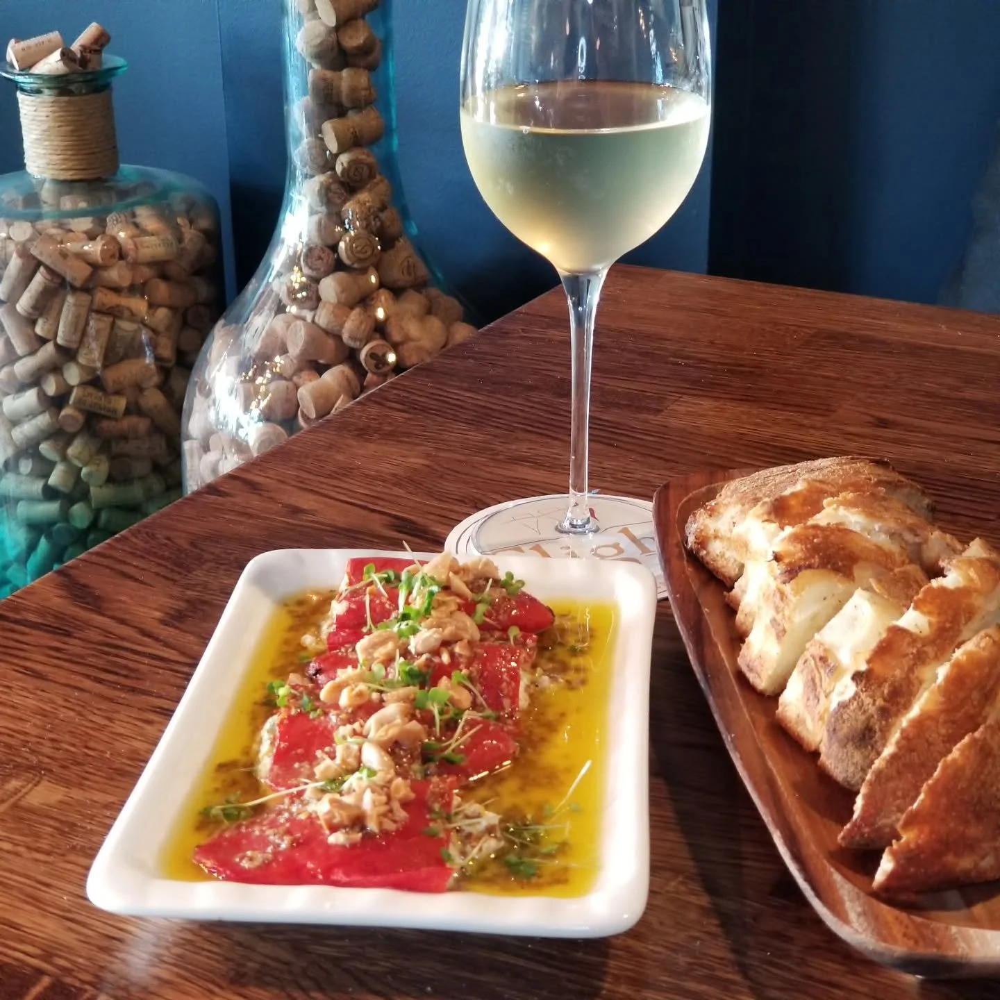 Not just boards. . . never just boards.

These stuffed piquillo peppers are your reminder that our kitchen goes way beyond cheese + charcuterie. Warm, savory, a little indulgent&mdash;and made for passing across the table (or keeping all to yourself,
