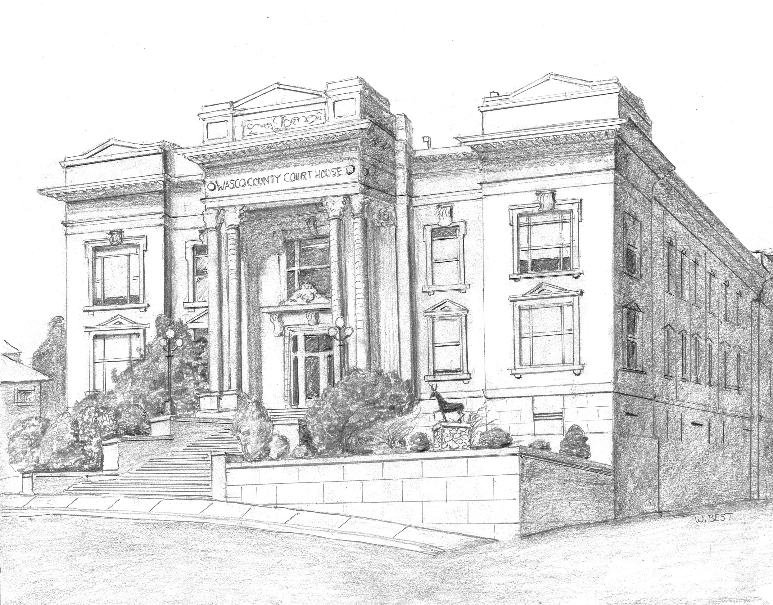 Wasco County Courthouse • The Dalles, Oregon
