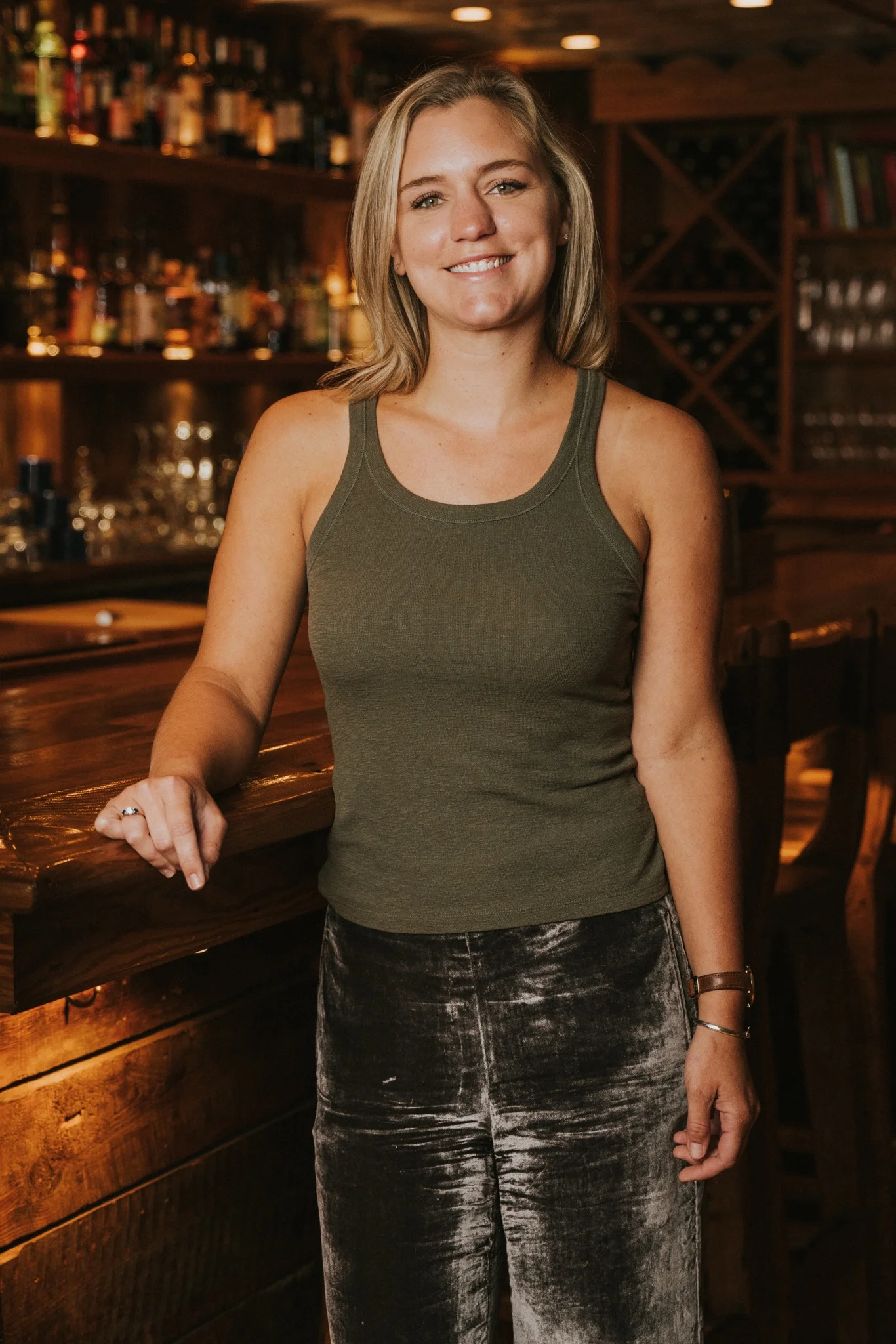 Emily Holter, Sales Manager Emily joined the catering team in early 2017 after serving as General Manager of Sweethaus bakery for 3 years, where she was able to gain high-volume exposure to the booming wedding industry here in central Virginia. As a UVA graduate, she is well-versed in all things Charlottesville! Notorious for her solutions-oriented approach to running events, she is also known for her consistently positive attitude, meticulous attention to detail, and insistence on executing each event at the highest level of success. In her down time you can find her hiking with her dog Cooper, dancing to live music, gardening, or finding any reason to be outdoors.