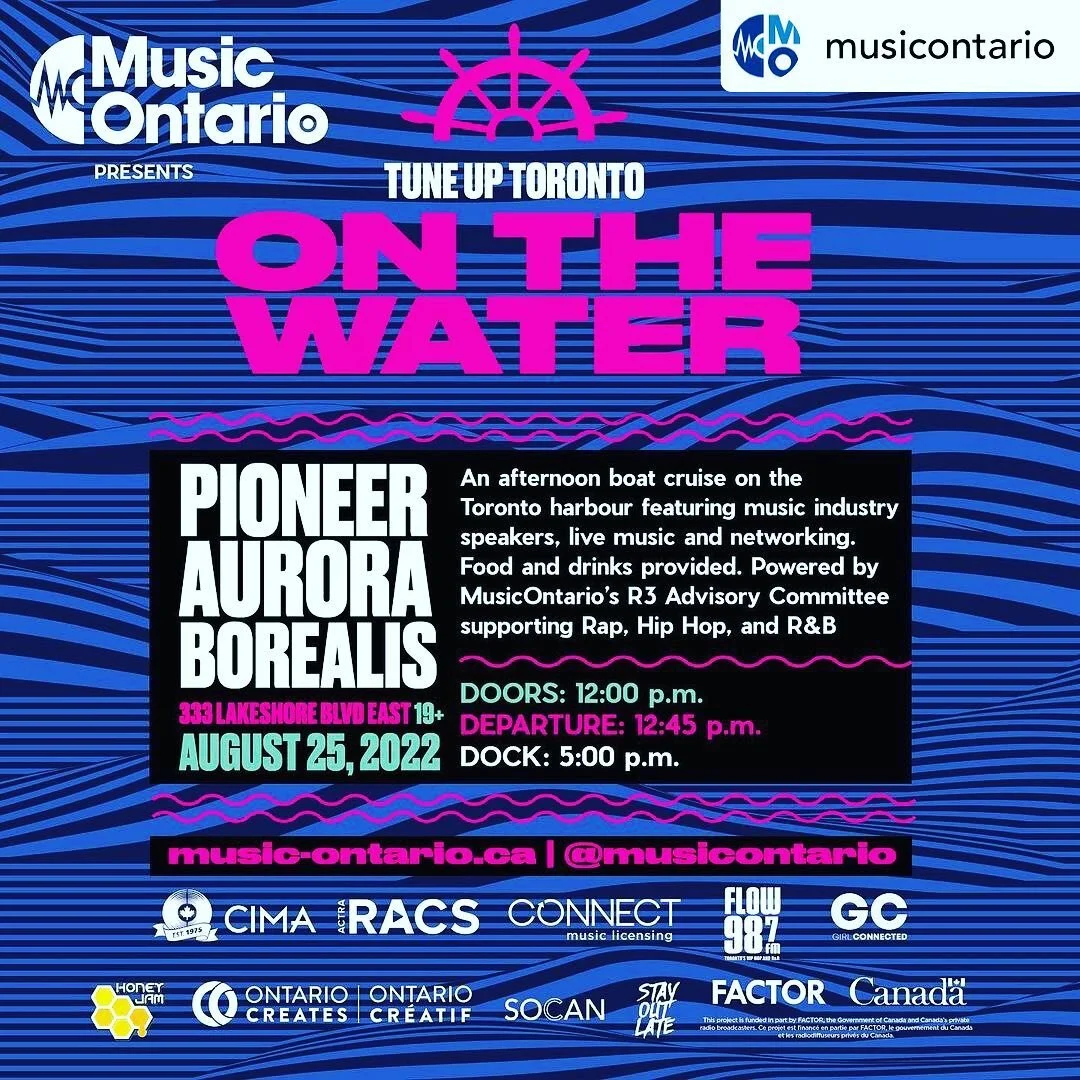 Event starts now! Excellent collaboration of many orgs! π―Posted @withregram • @musicontario MusicOntario is hosting an event – on a boat! Join us for a summer boat cruise on the Toronto harbour the afternoon of August 25th! Featuring @stu
