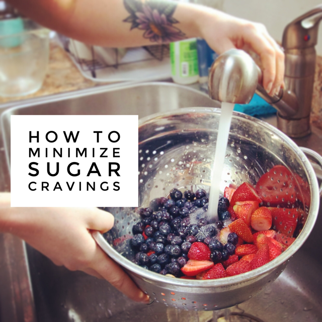 How to Minimize  Sugar Cravings