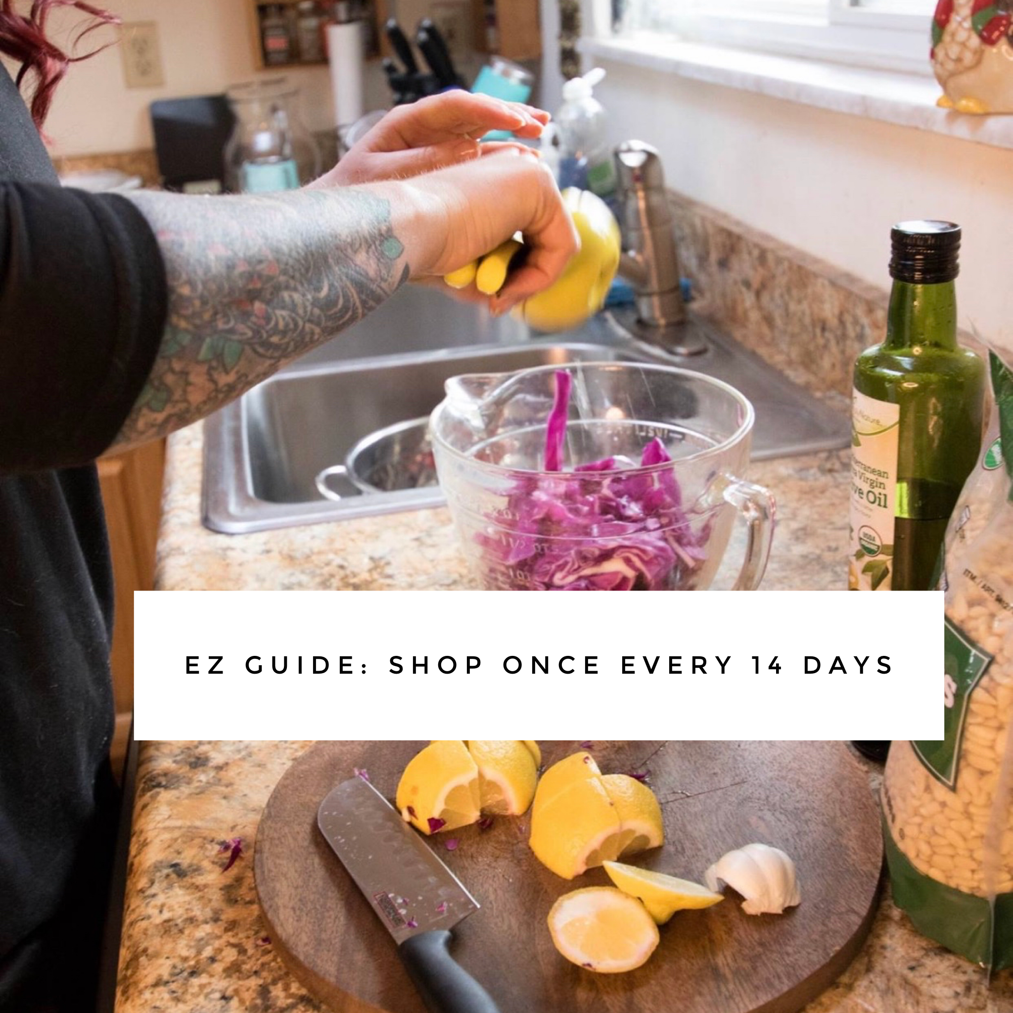 EZ Guide: Shop Once Every 14 Days