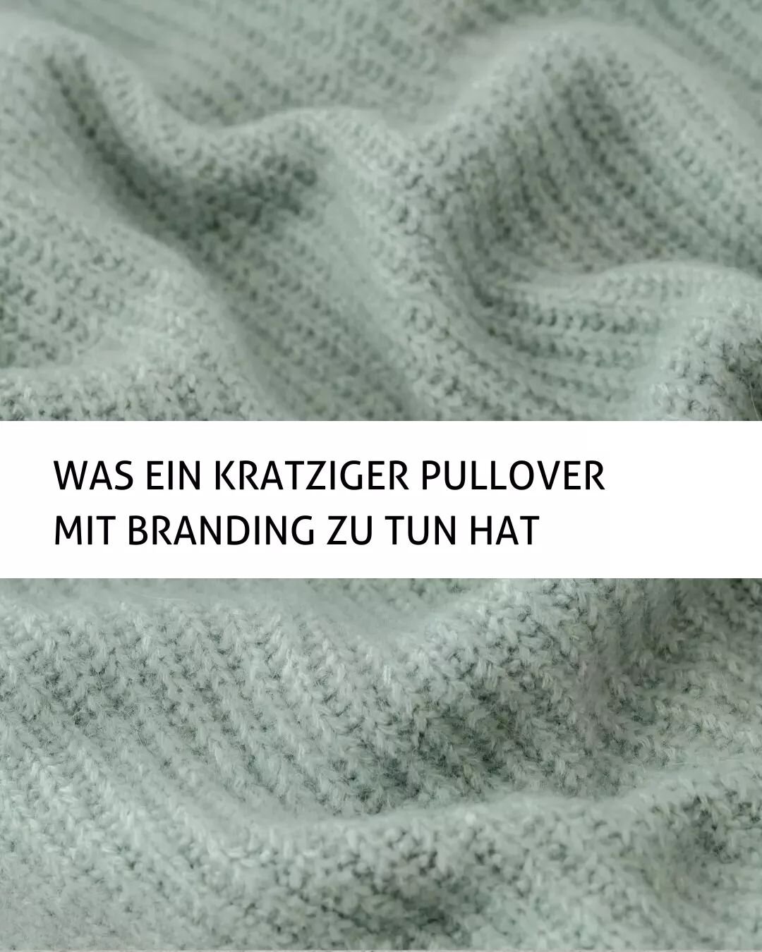 Hattest du schon mal einen Pullover oder eine Decke die sich kratztig angef&uuml;hlt haben? Etiketten an Stellen an den es dauernd gekitzelt hat? Kleidungsst&uuml;cke die dauernd runtergerutscht sind oder irgendwie eingeengt haben? 

Willkommen im Cl