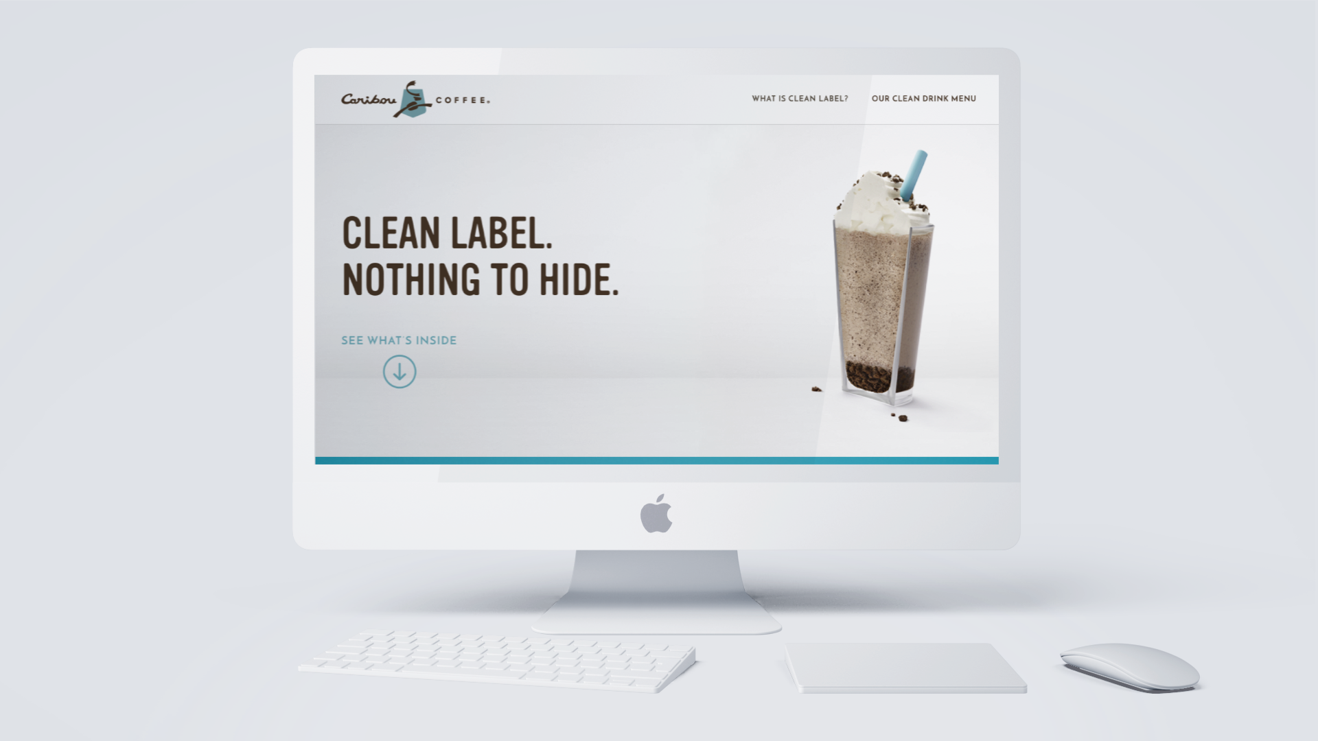  Caribou Coffee Clean Label Campaign Landing Page 