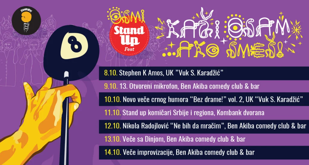 Martina Ipša na StandUpFestu 2018