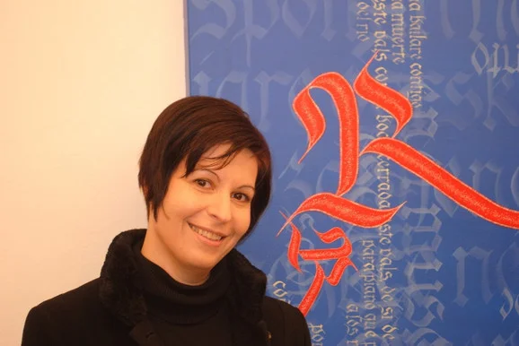 Ana Vidmar na Likovnoj koloniji Sićevo 2018