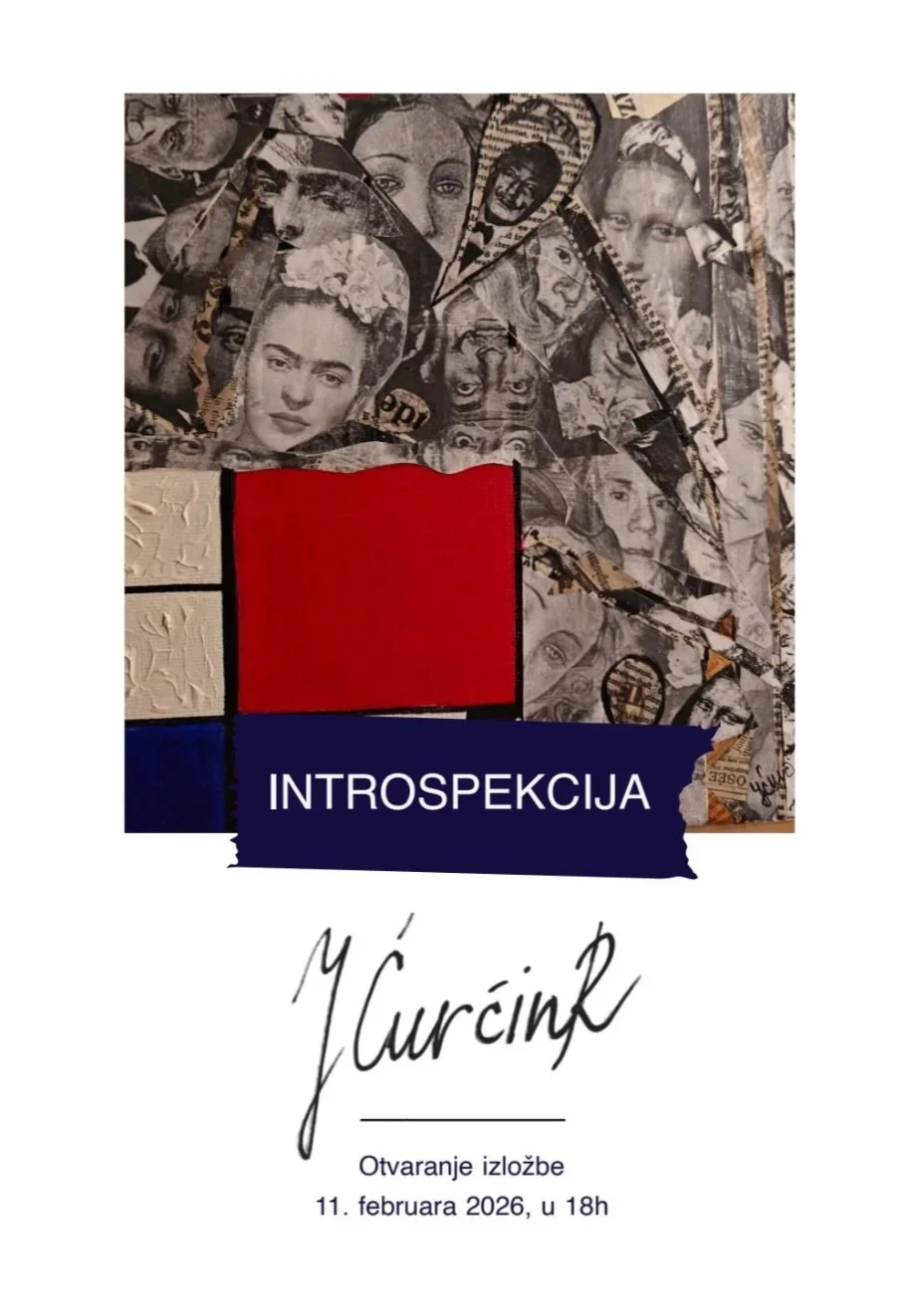 OTVARANJE IZLOŽBE "INTROSPEKCIJA" RADMILE JEREMIĆ ĆURČIN