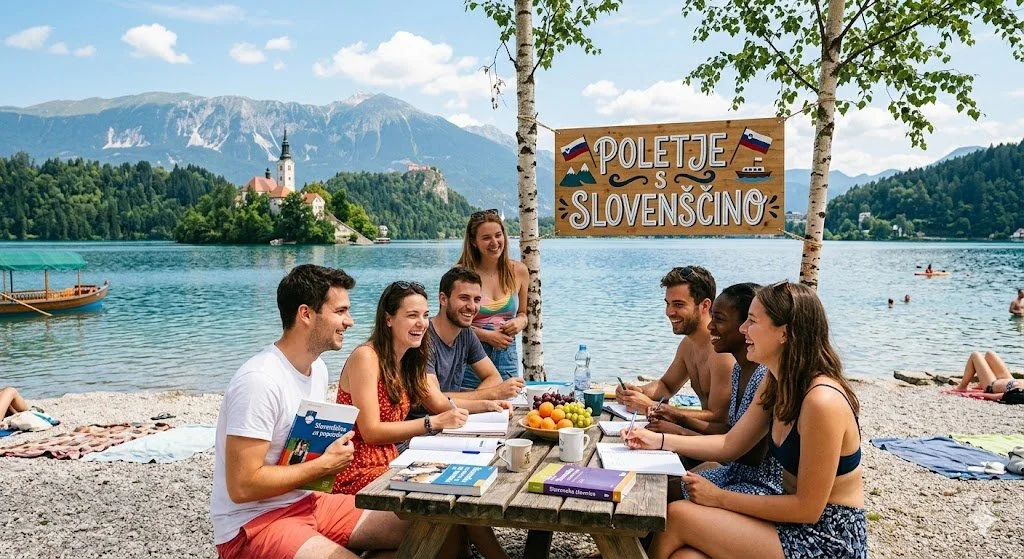POLETJE S SLOVENŠČINO V SLOVENIJI