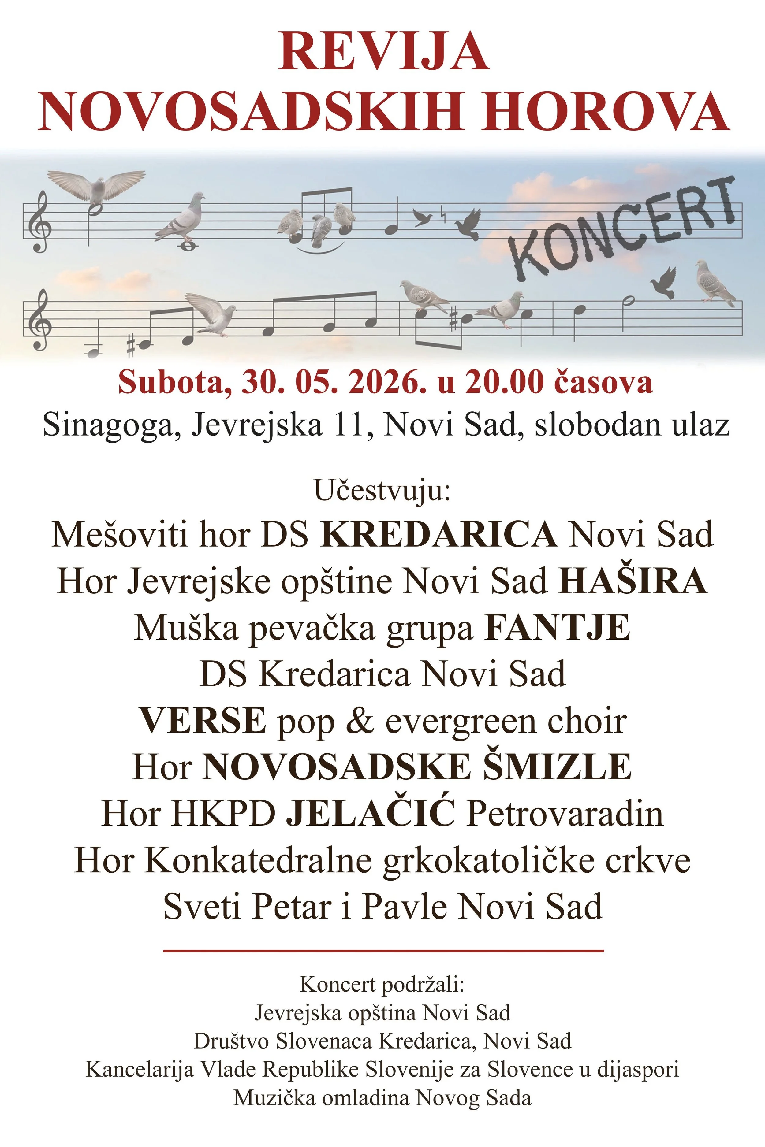 REVIJA NOVOSADSKIH PEVSKIH ZBOROV