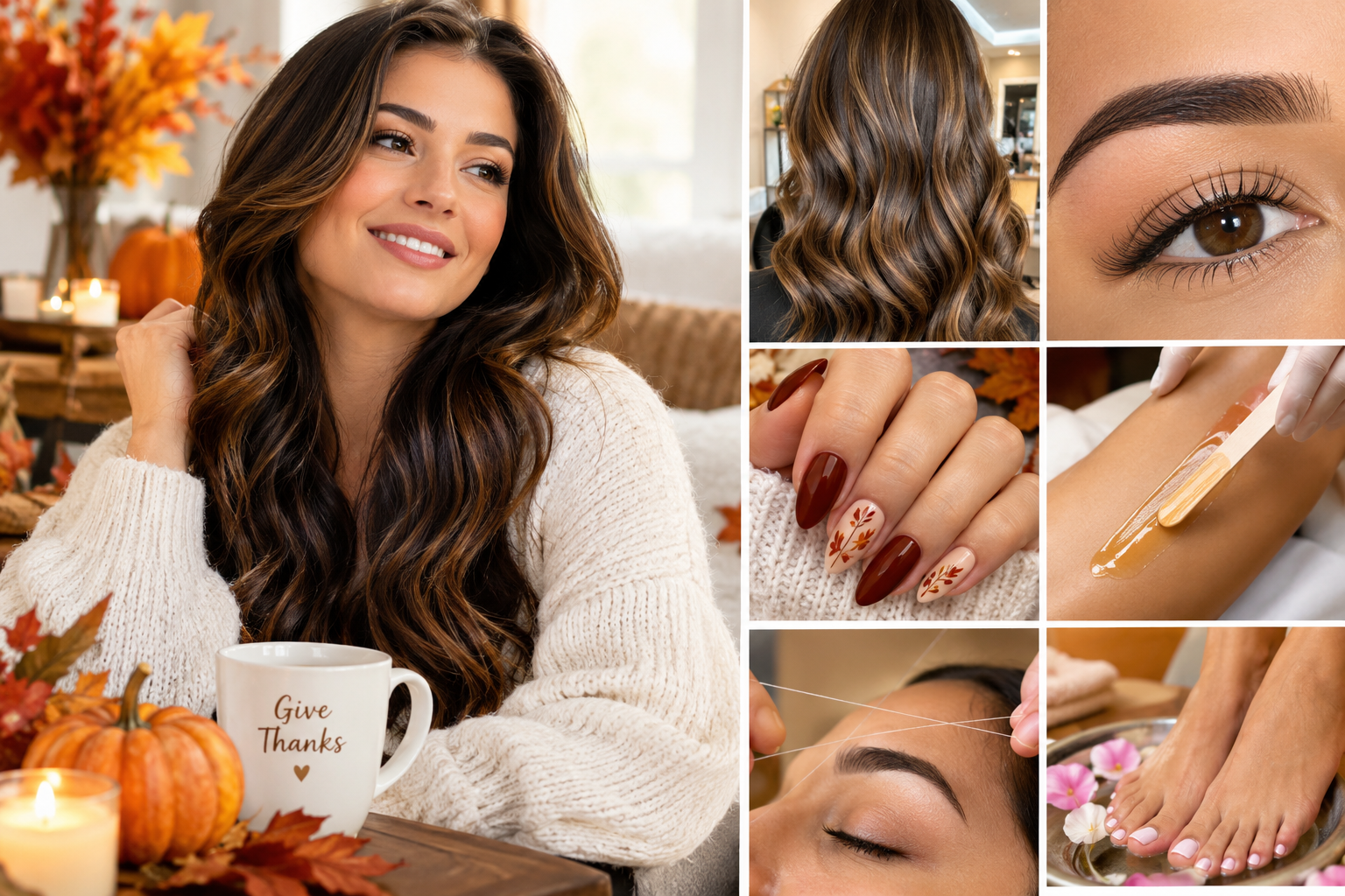 The Ultimate Thanksgiving Beauty Checklist: Hair, Brows, Nails &amp; More