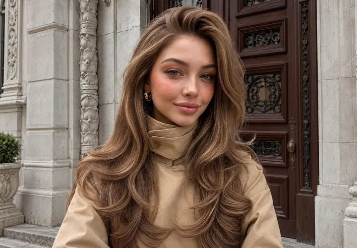 Cashmere Bronde hair color
