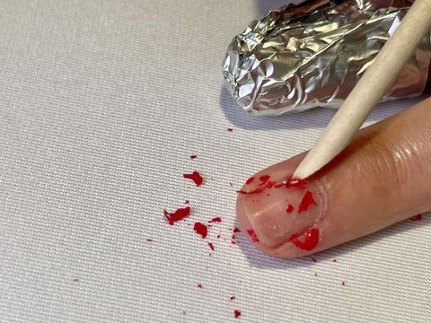 Peeling Off Gel Polish
