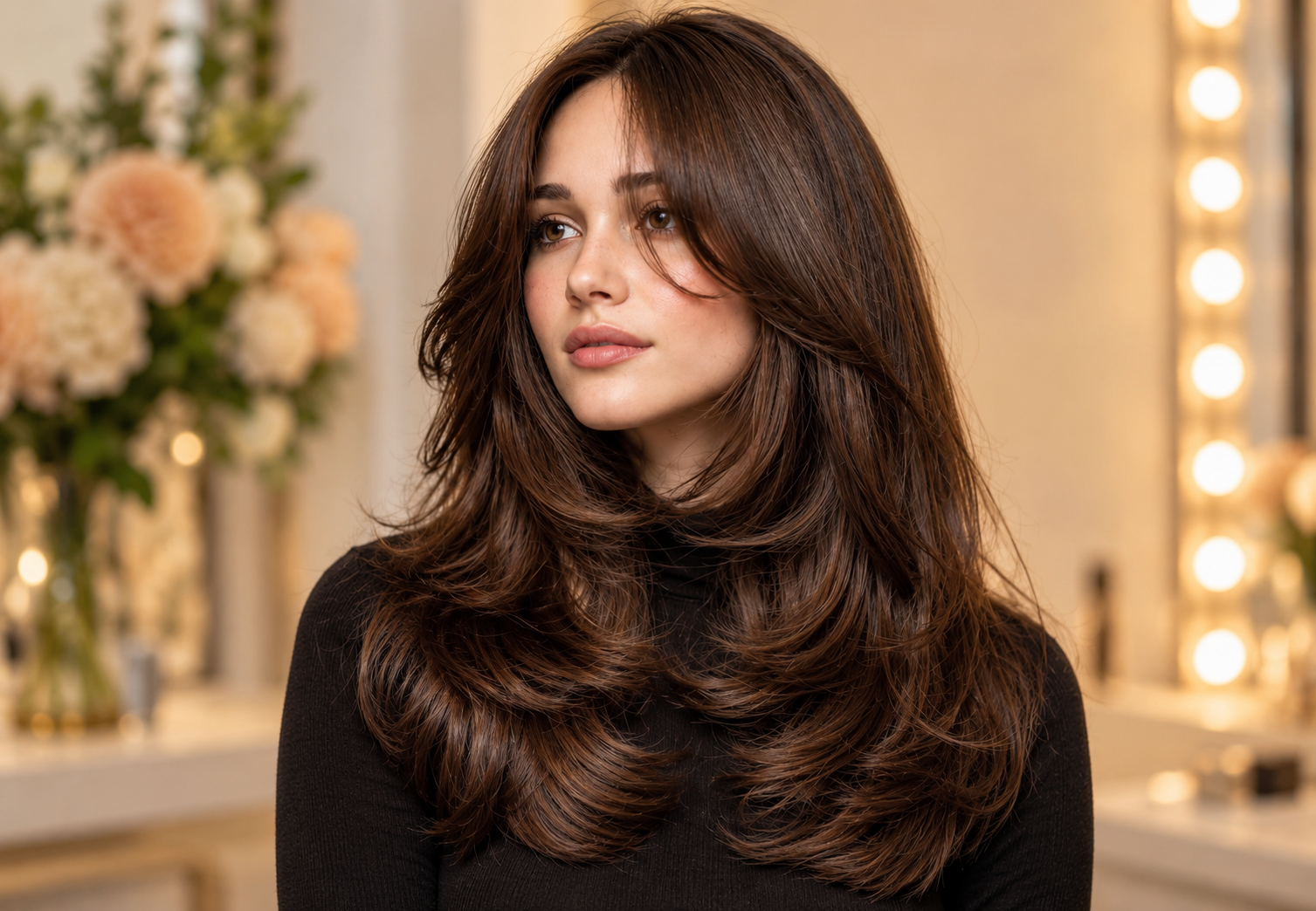chocolate brunette hair color