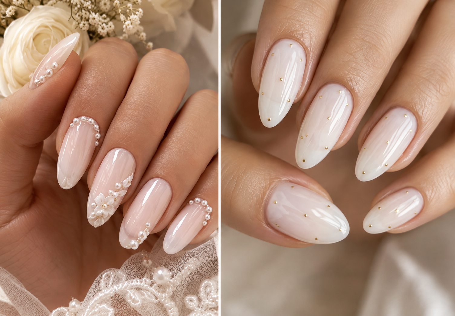 Oakville Bride Get Her Wedding Nails Done