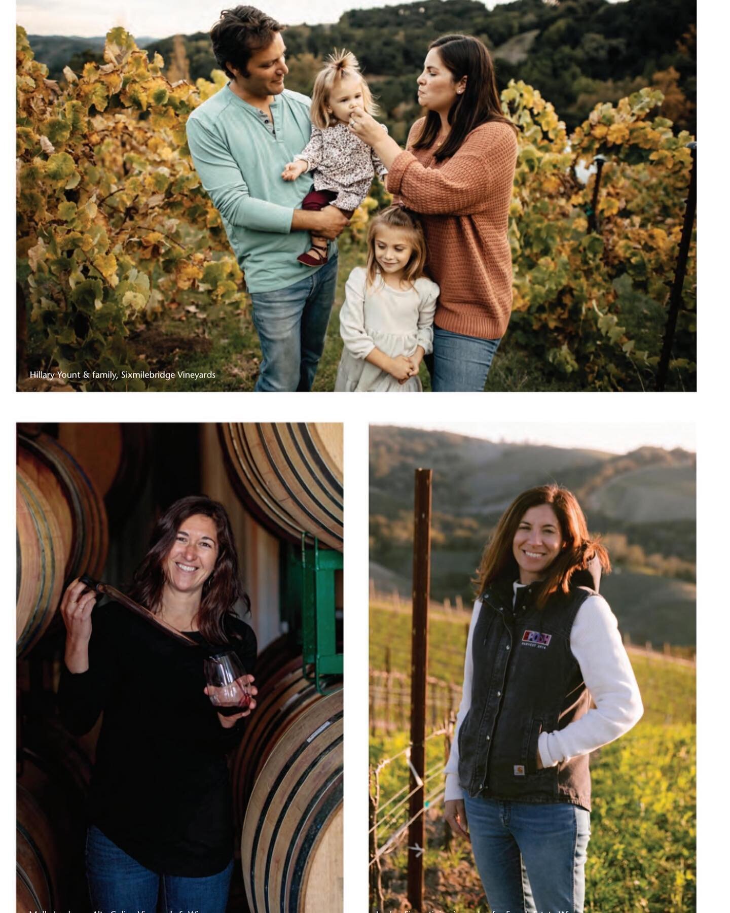So excited that @hillaryyount is being recognized for her badass grape growing! I can&rsquo;t believe how lucky I am to get to make wine from her art! So fun to see some of our great friends achievements recognized as well @mendonesianmolly @jordanfi