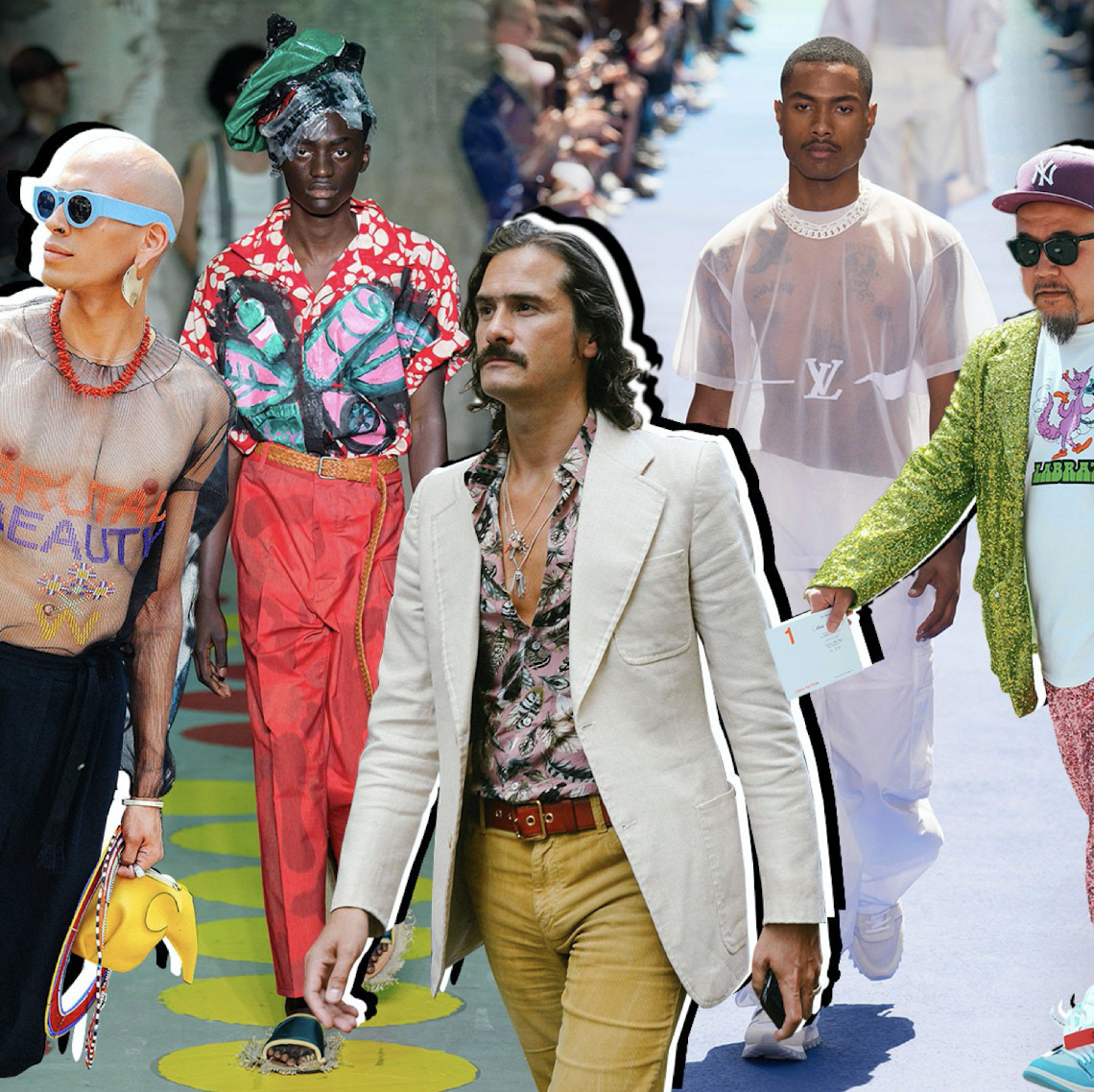 How Men’s Street Style Is Influencing Runway Trends—From Short Shorts to Crystals