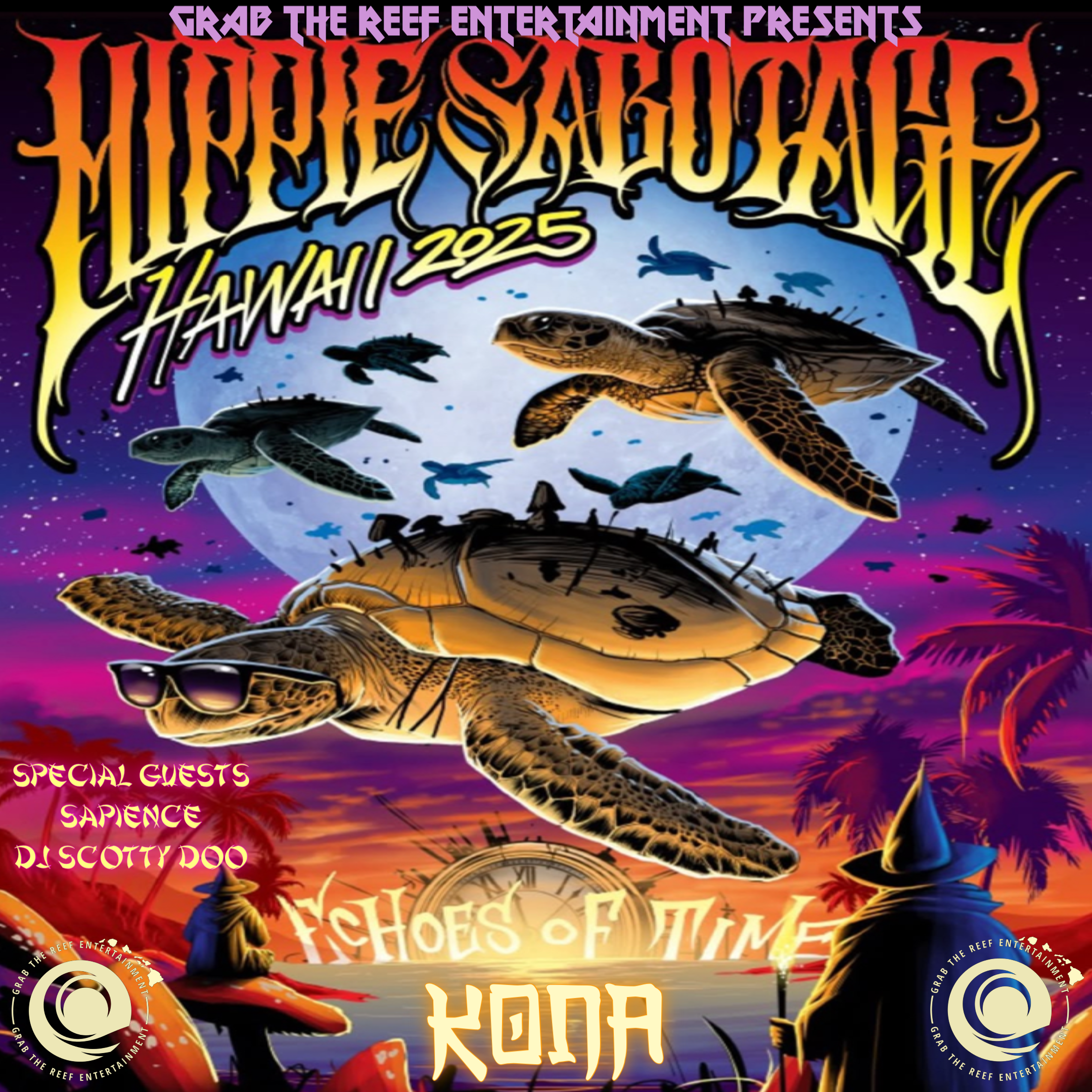 Hippie Sabotage at Laverne's Kona