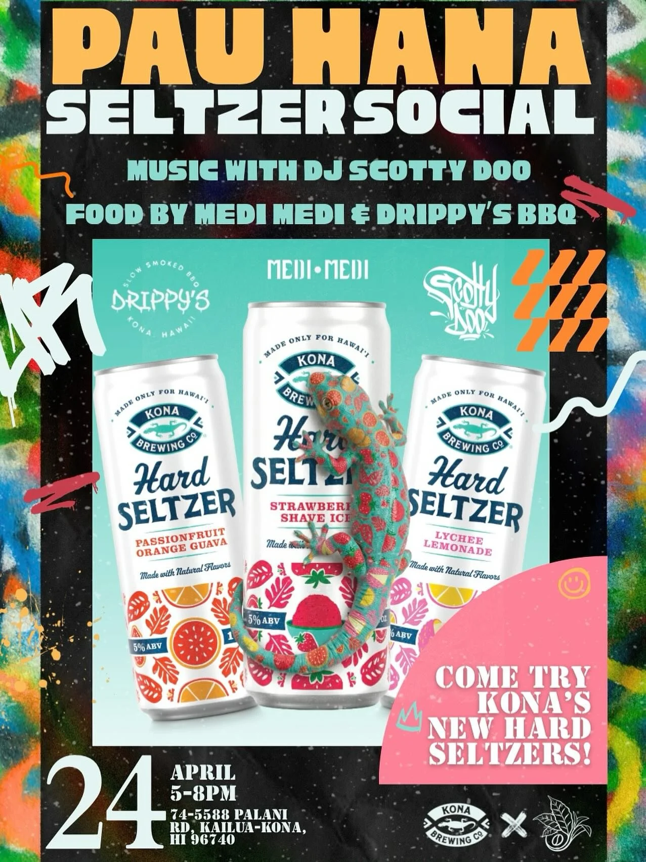 Kona Brew - Pau Hana Seltzer Social