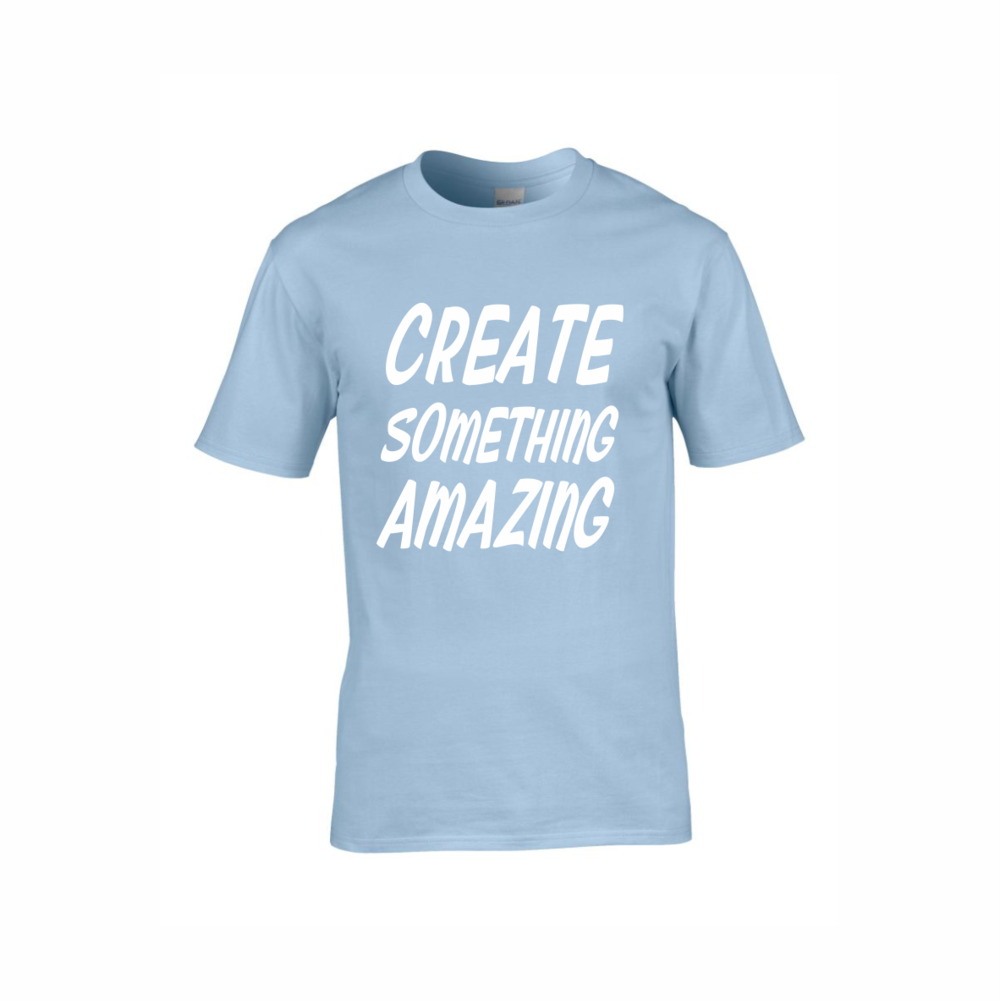 Light Blue T-Shirts — Red-Penguin | Sign Shop, Print Shop, Workwear & Logo  Embroidery