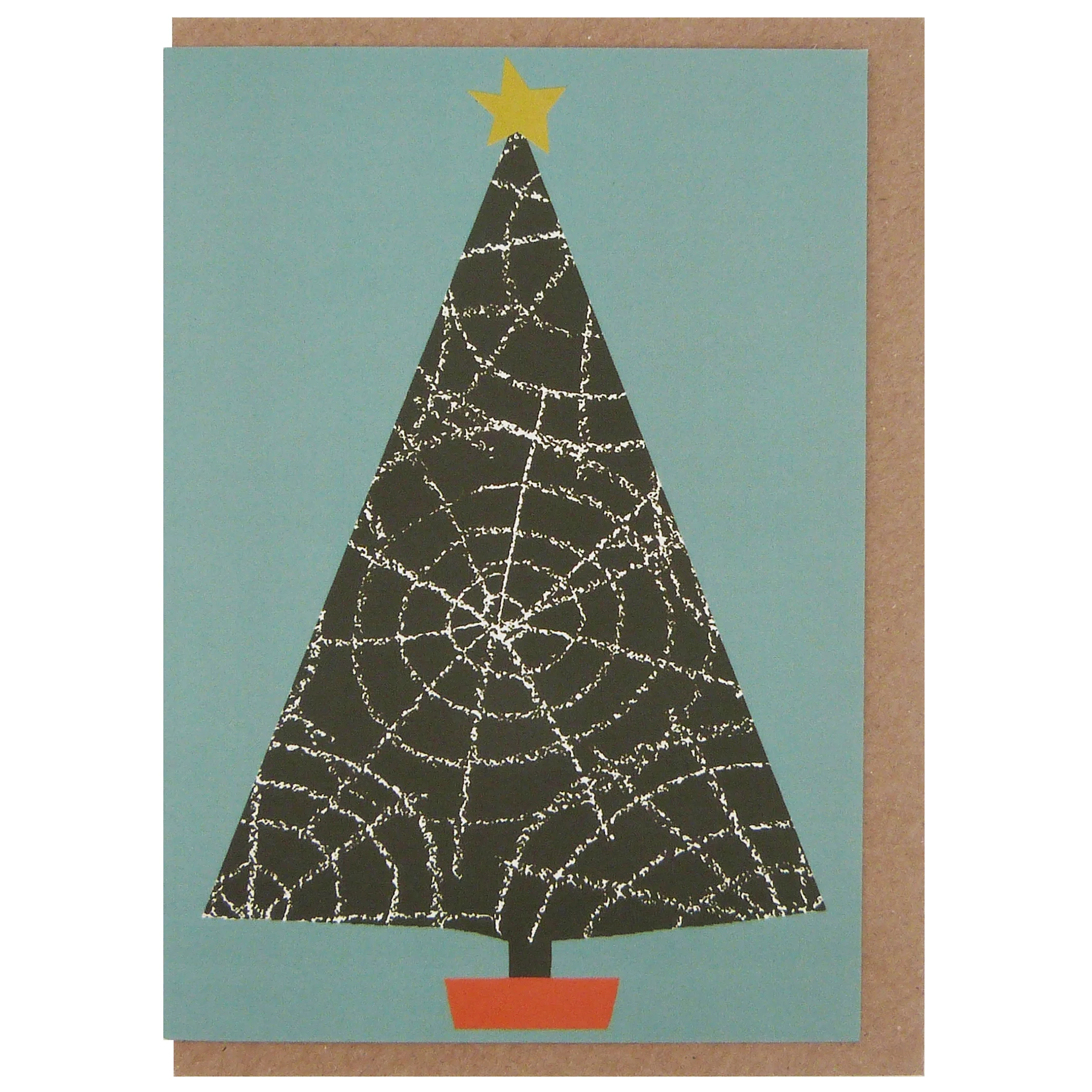 A cobwebby Christmas (click the image to buy) A Ukranian folk tale tells of a widow whose children go to bed crying on Christmas eve because they cannot afford decorations for their tree. The spiders in the house hear their sobs and over night they drape the tree in beautiful silver webs. That’s why it’s good luck to see a spider on Christmas eve.