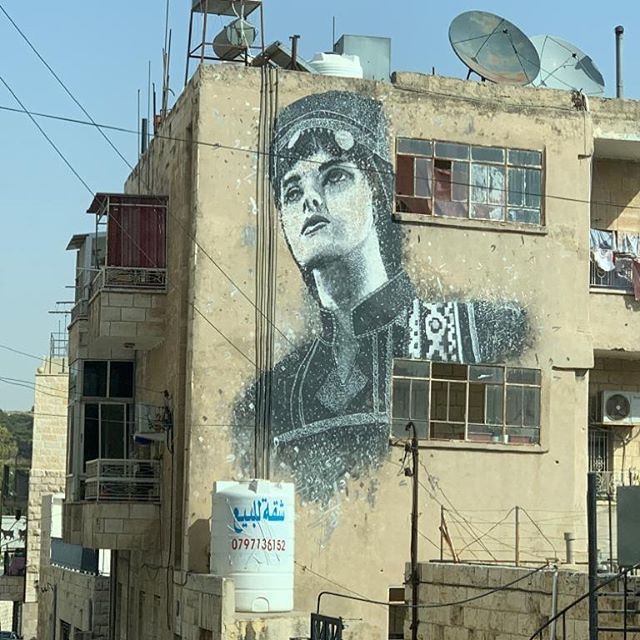Local street art in Amman!