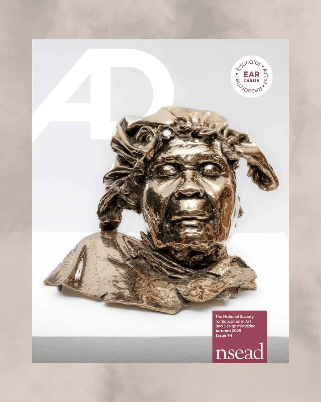 I am truly honoured to be featured on the cover of AD 44: Educators, Artists &amp; Researchers (EAR) Special Issue by National Society for Education in Art and Design (NSEAD) (@nsead1)

EAR perfectly embodies the intersectional identities of creative