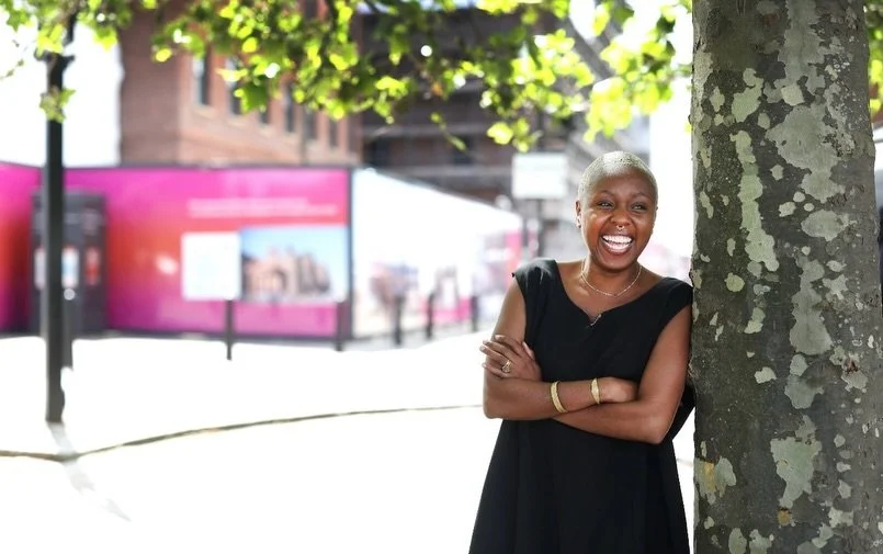 A huge thank you to @photogarethj for these fantastic new headshots, taken at the site of my upcoming commission with @internationalslaverymuseum and the Entrance Pavilion project 🤎🖤🔜

The weather was glorious, and Gareth&rsquo;s photographs perfe