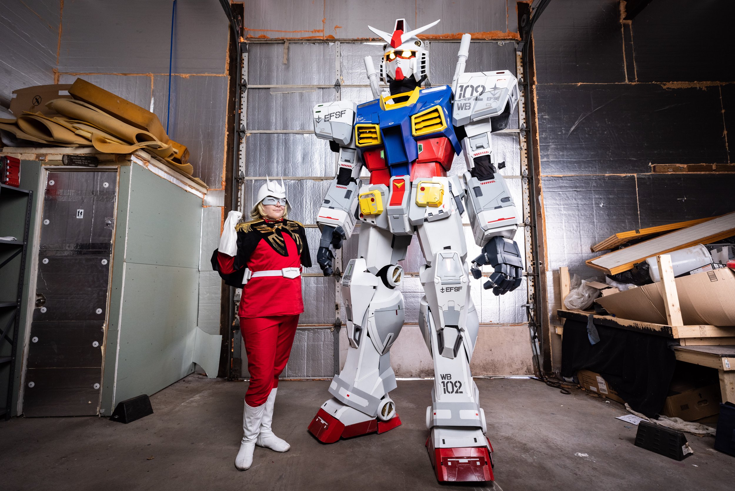 Largest Gundam Cosplay