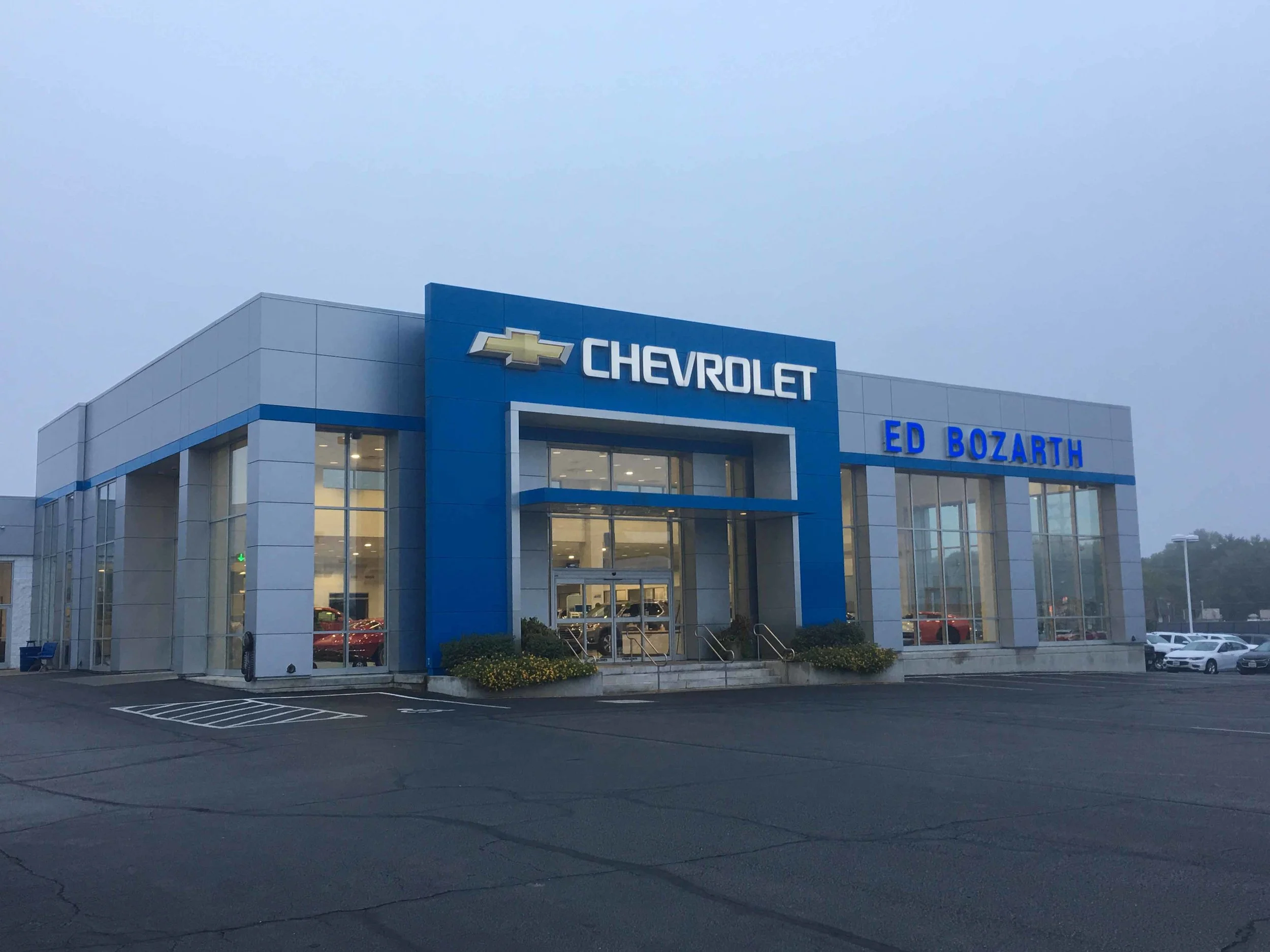Ed Bozarth Chevy Client: Ed Bozarth Automotive Architect: Architect One PA