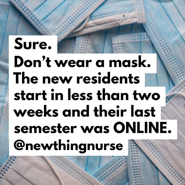 What could go wrong? #wearamask #covid19 #nursehumor.