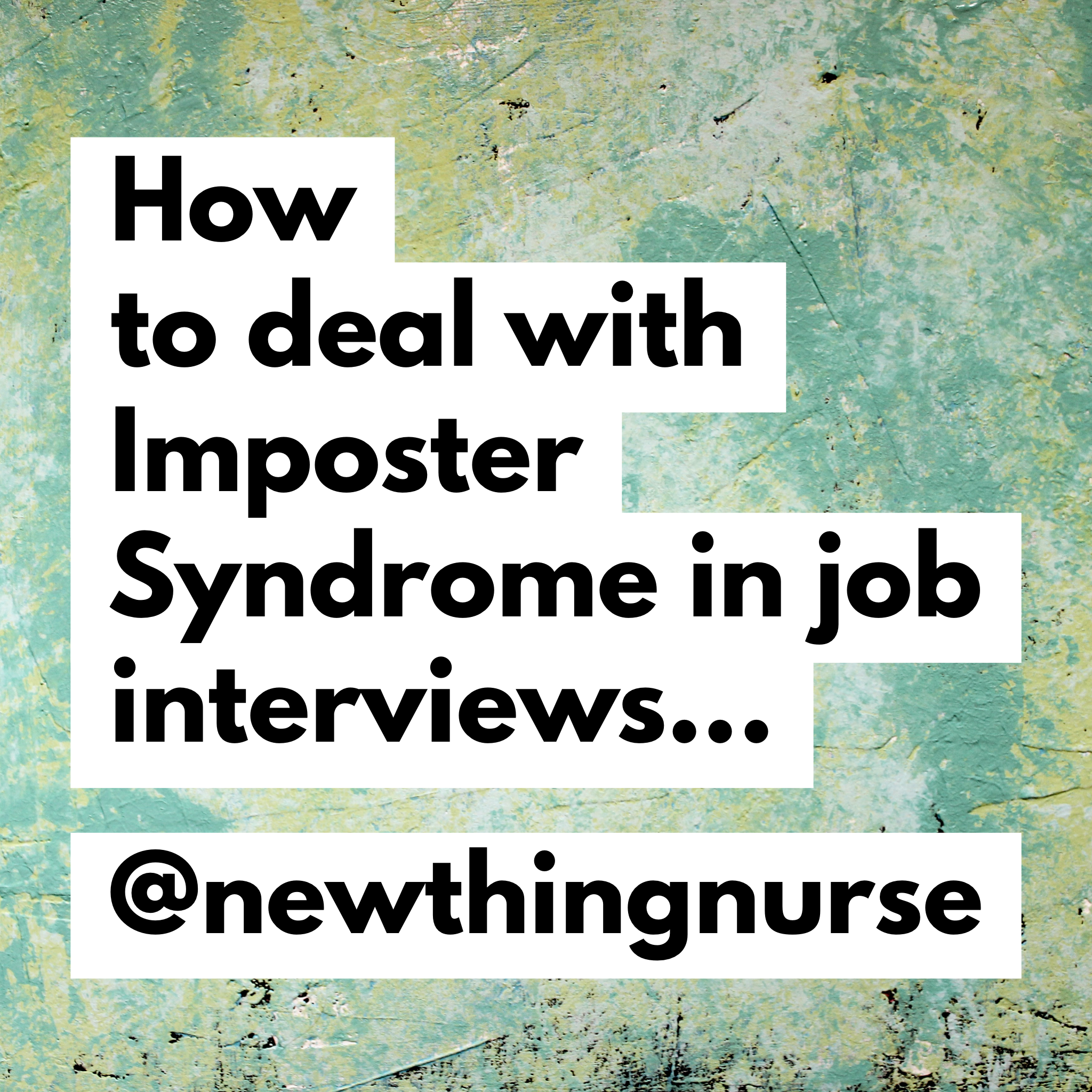 How to Deal with Imposter Syndrome in Job Interviews...