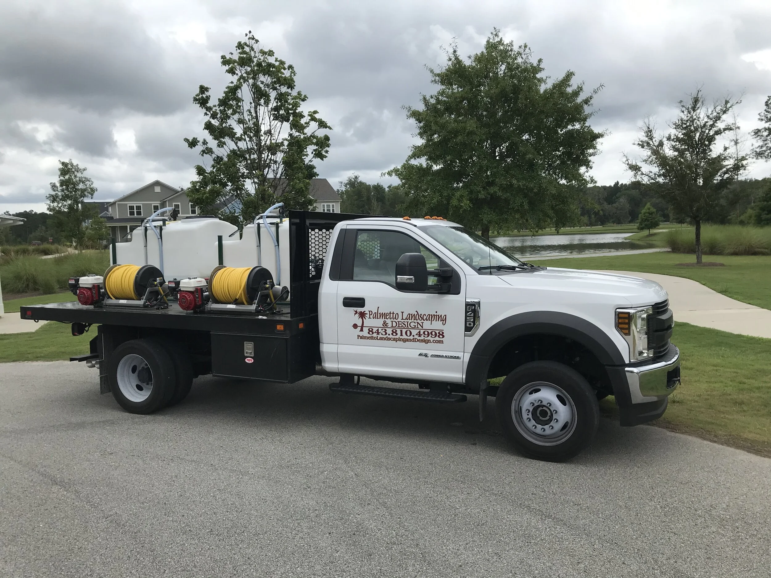 Palmetto Landscaping Truck