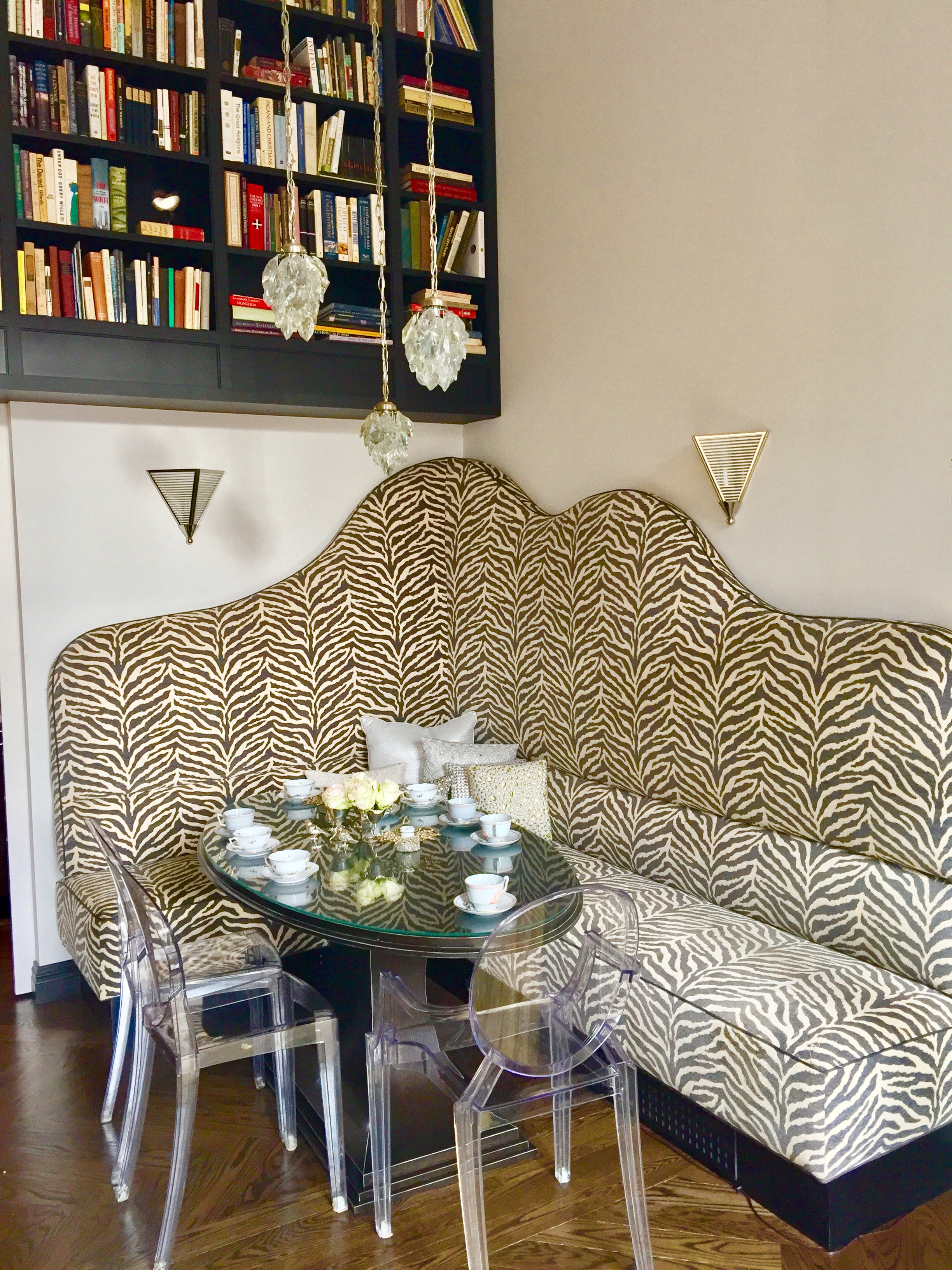 custom designed el morocco banquette