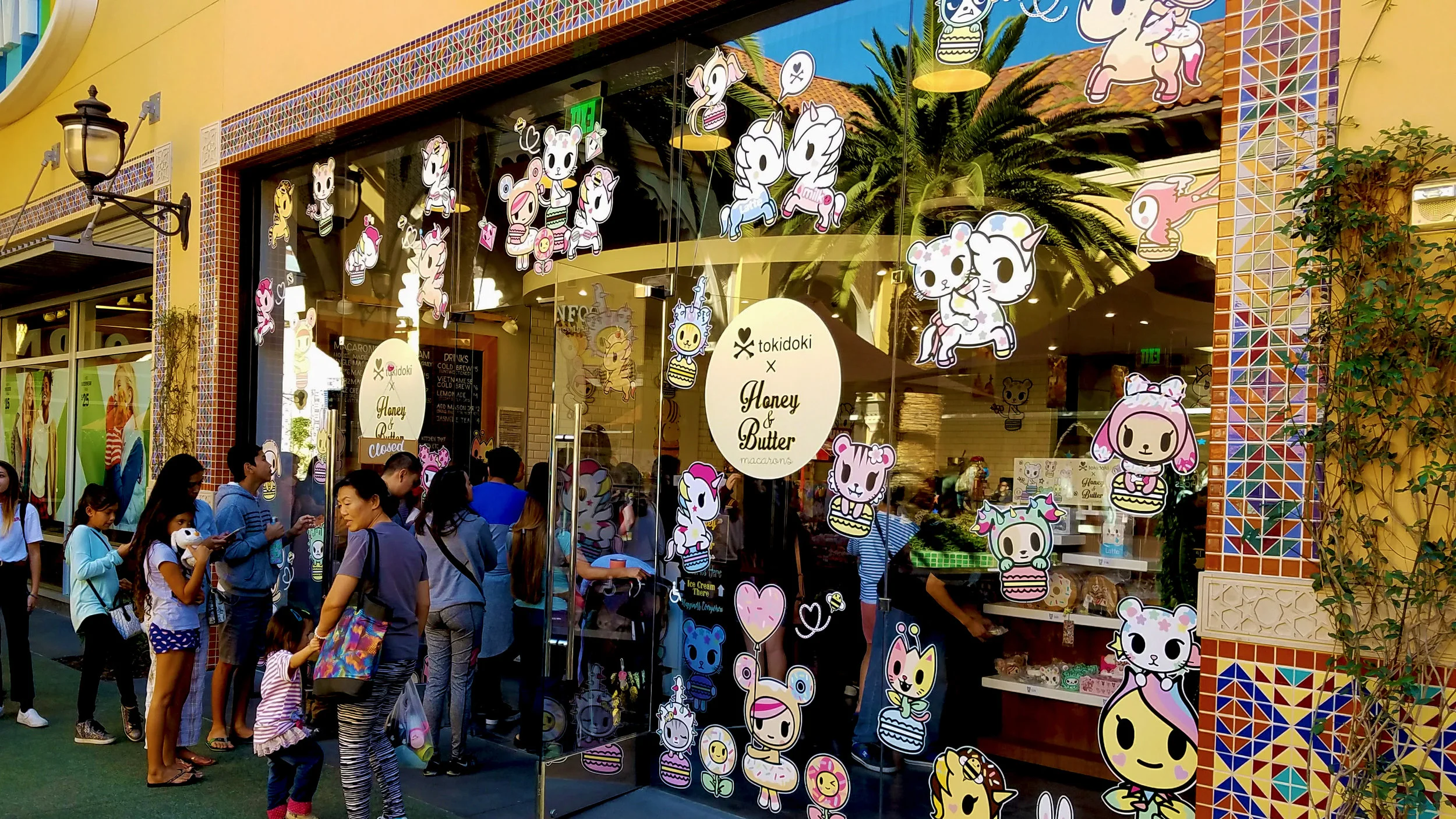 tokidoki X Honey &amp; Butter Decal Stickers