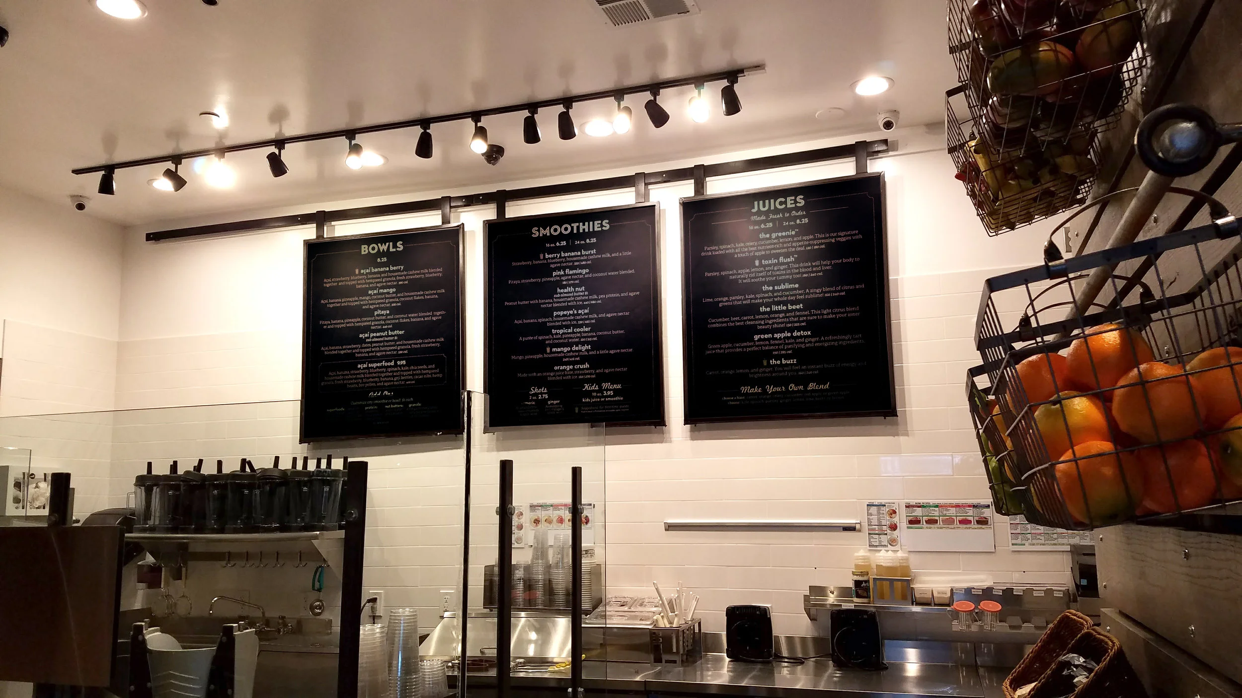 Nekter Juice Bar Menu