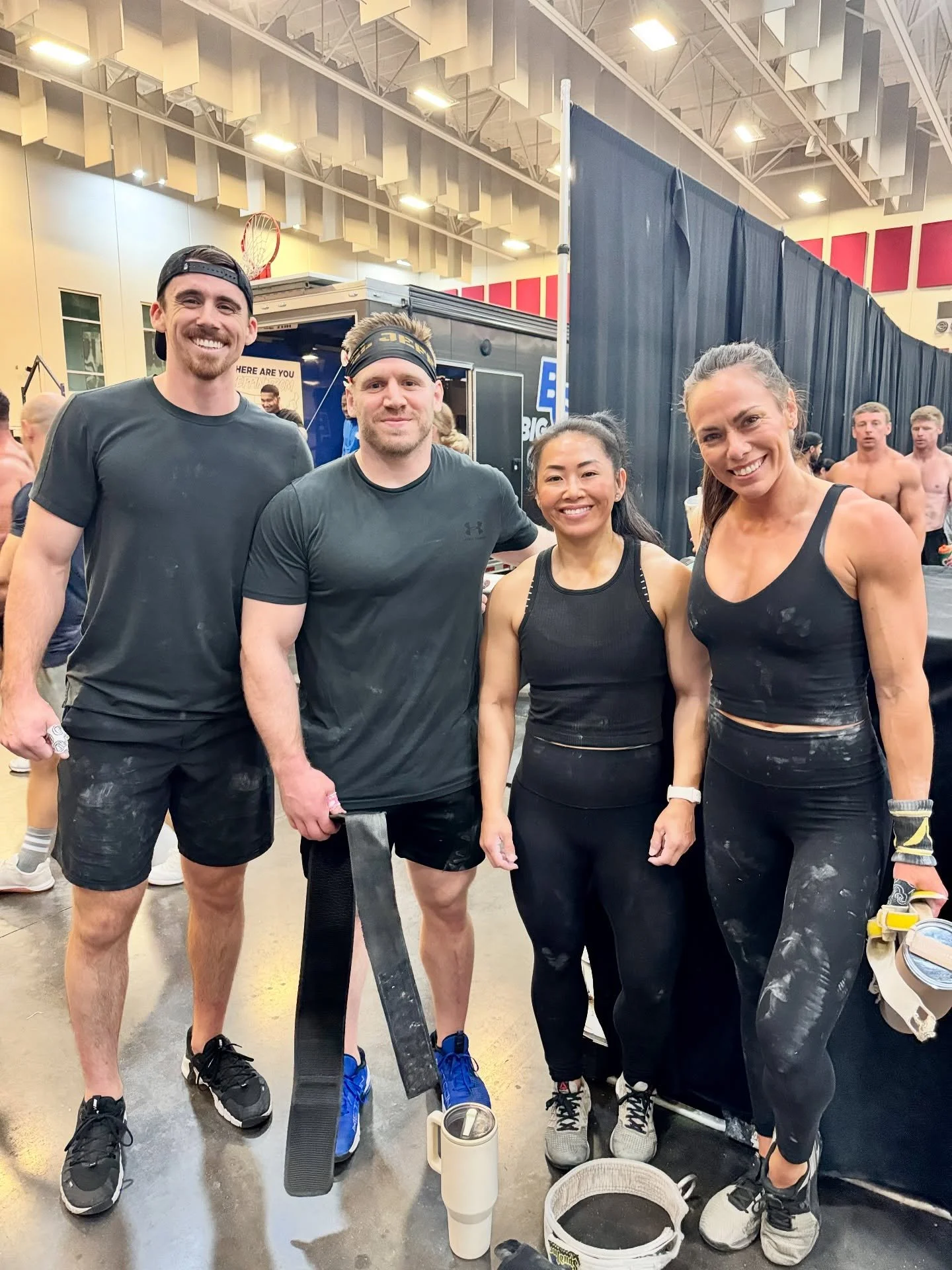 A moment to congratulate our athletes Laura, Carolyn, Jeff, and Drew who competed in the @hoacompetition this weekend! They had 3 top 5 finishes, which led to a  7th overall placement out of 28 teams in their division! So much work was put into this 