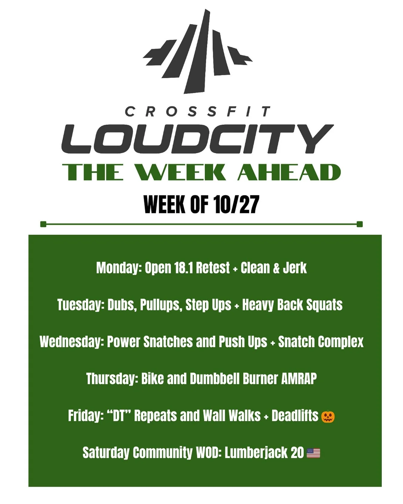 New week. Fresh start. Same mission. 💥
Our weekly lineup is set &mdash; now it&rsquo;s your turn to show up and put in the work. No excuses, no waiting for the &ldquo;perfect time&rdquo;&hellip; this is the time. Let&rsquo;s make this week one that 